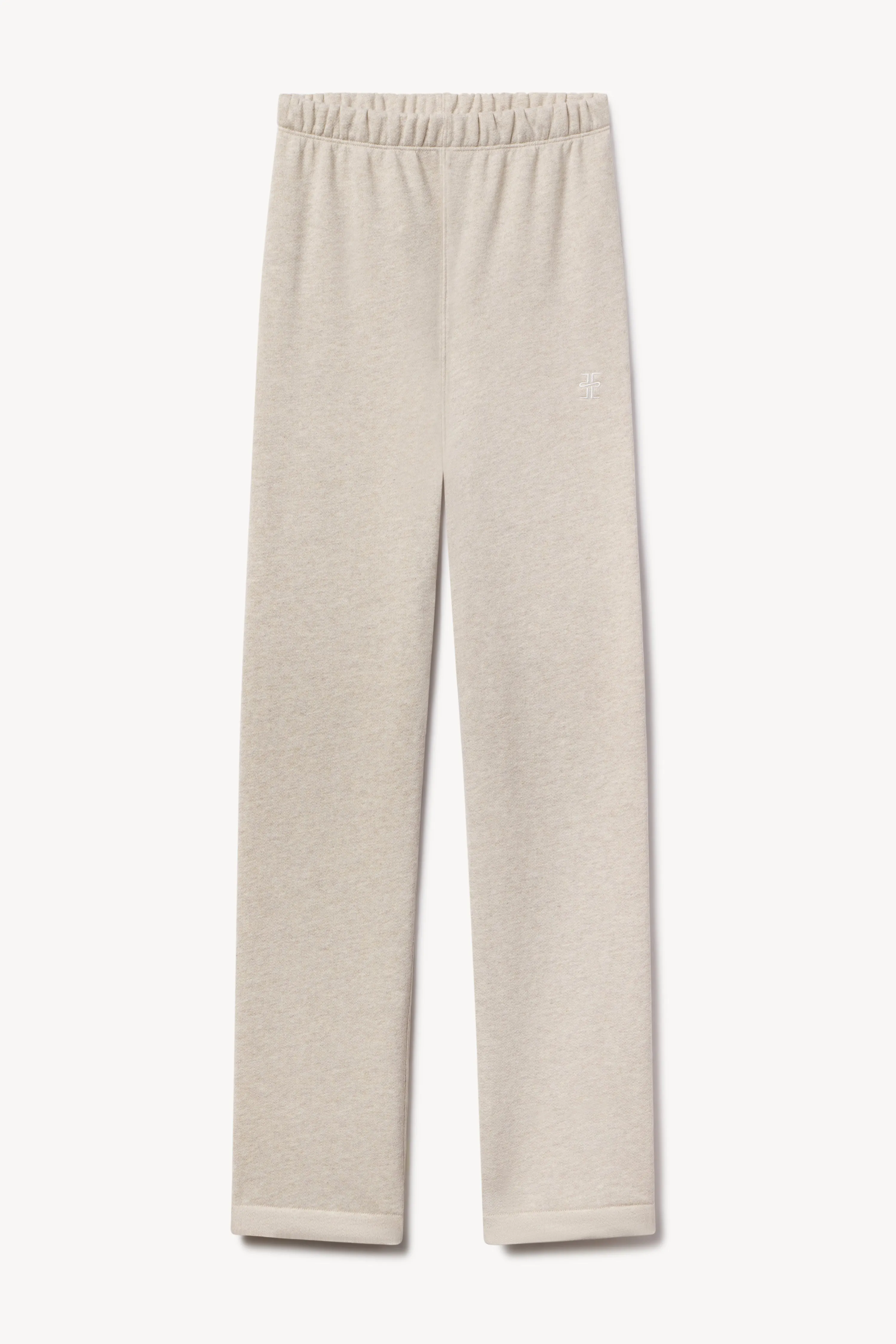 Straight Leg Sweatpant Heather Oatmeal sold by Eterne