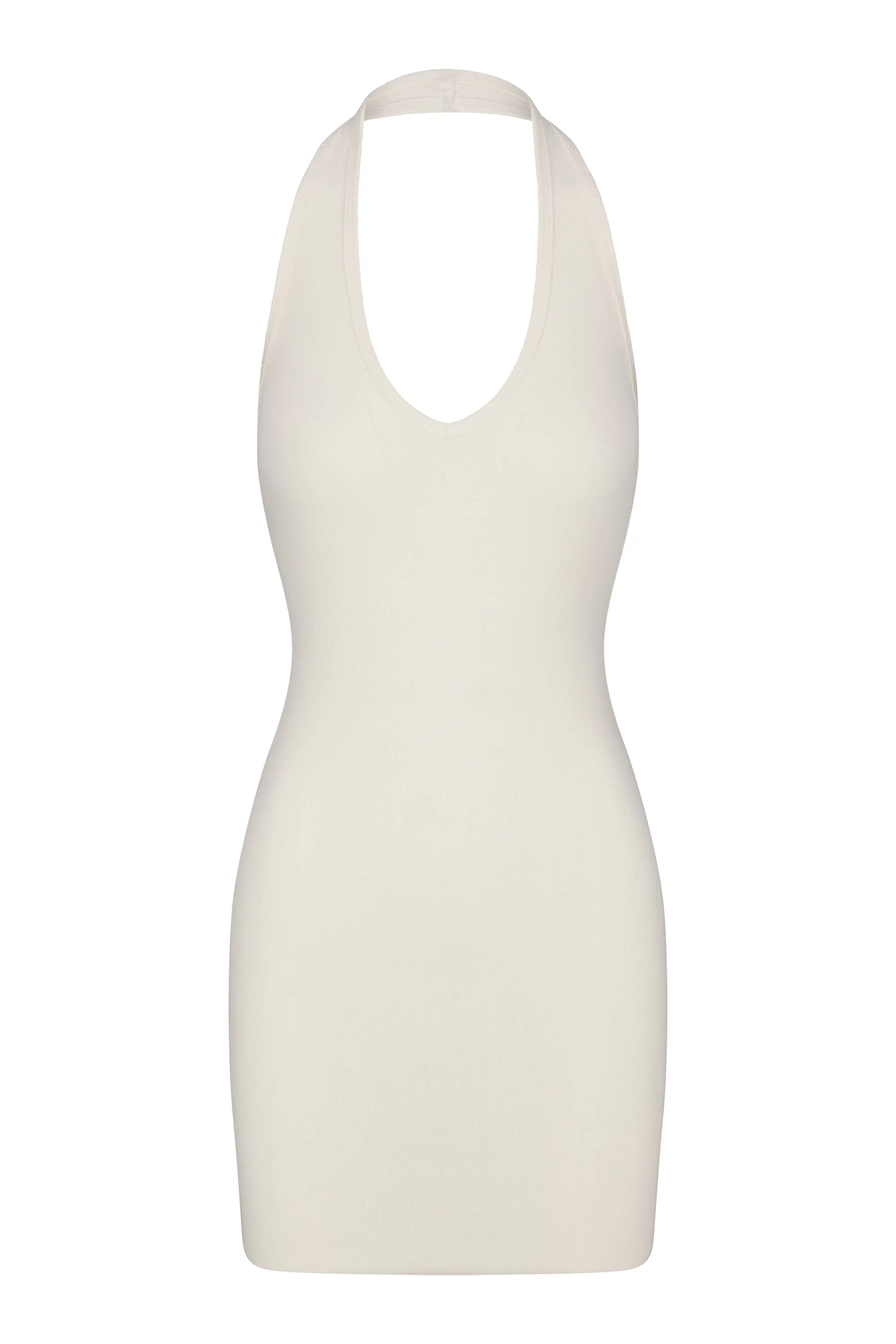 Halter Mini Dress Cream sold by Eterne product image thumbnail 4