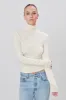 FITTED TURTLENECK TOP sold by Eterne