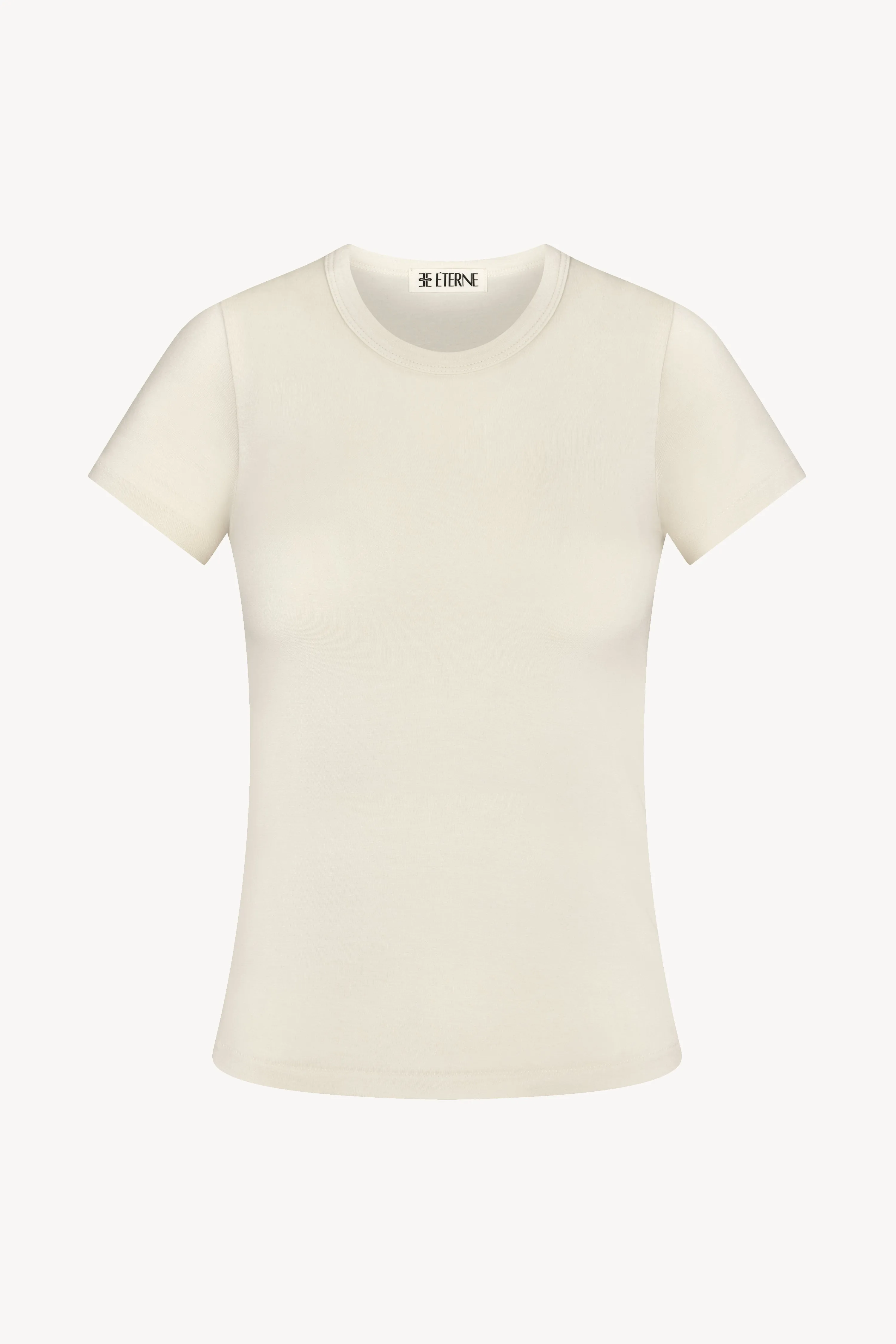 FITTED CREWNECK SHORT SLEEVE T-SHIRT sold by Eterne