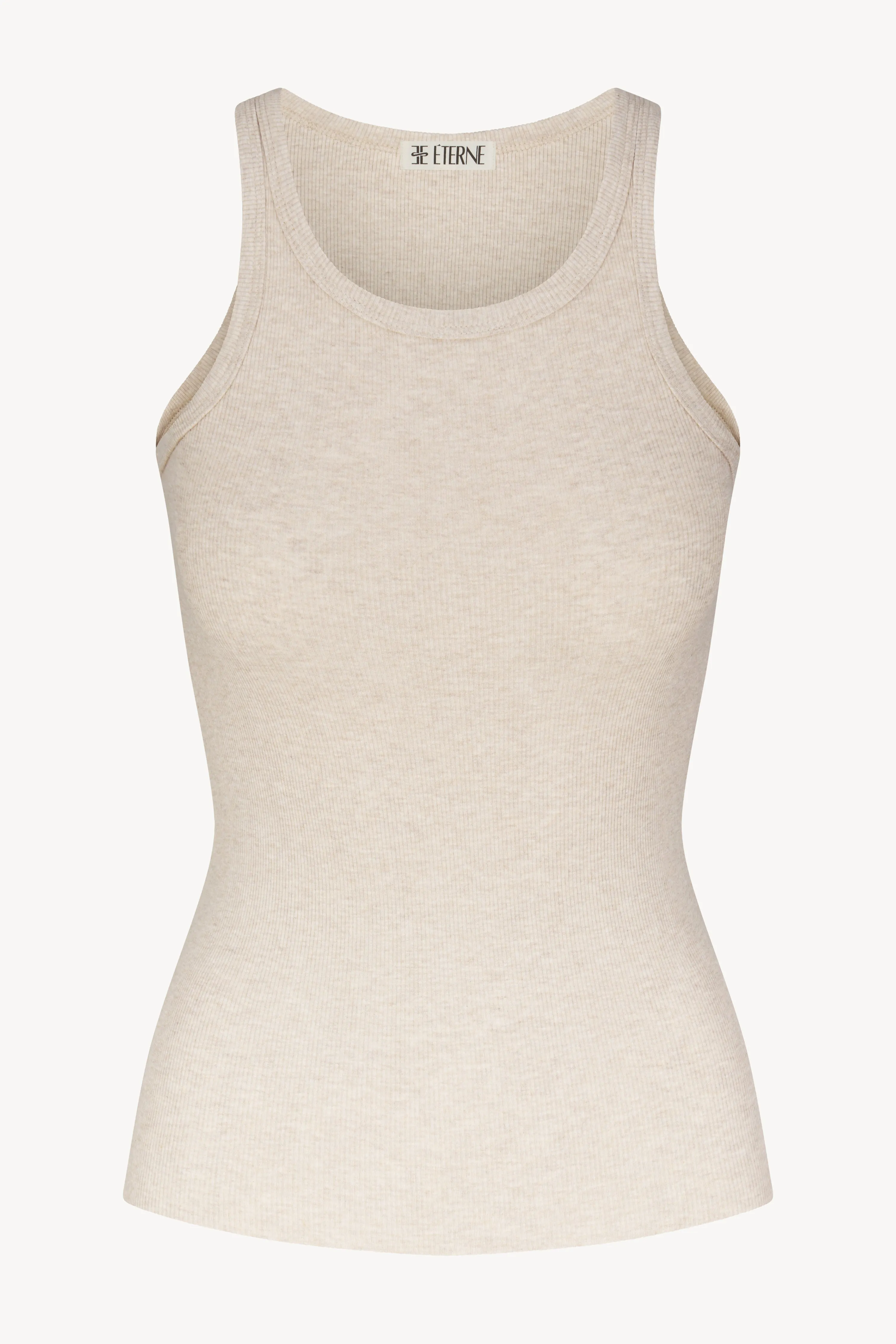 HIGH NECK FITTED TANK sold by Eterne