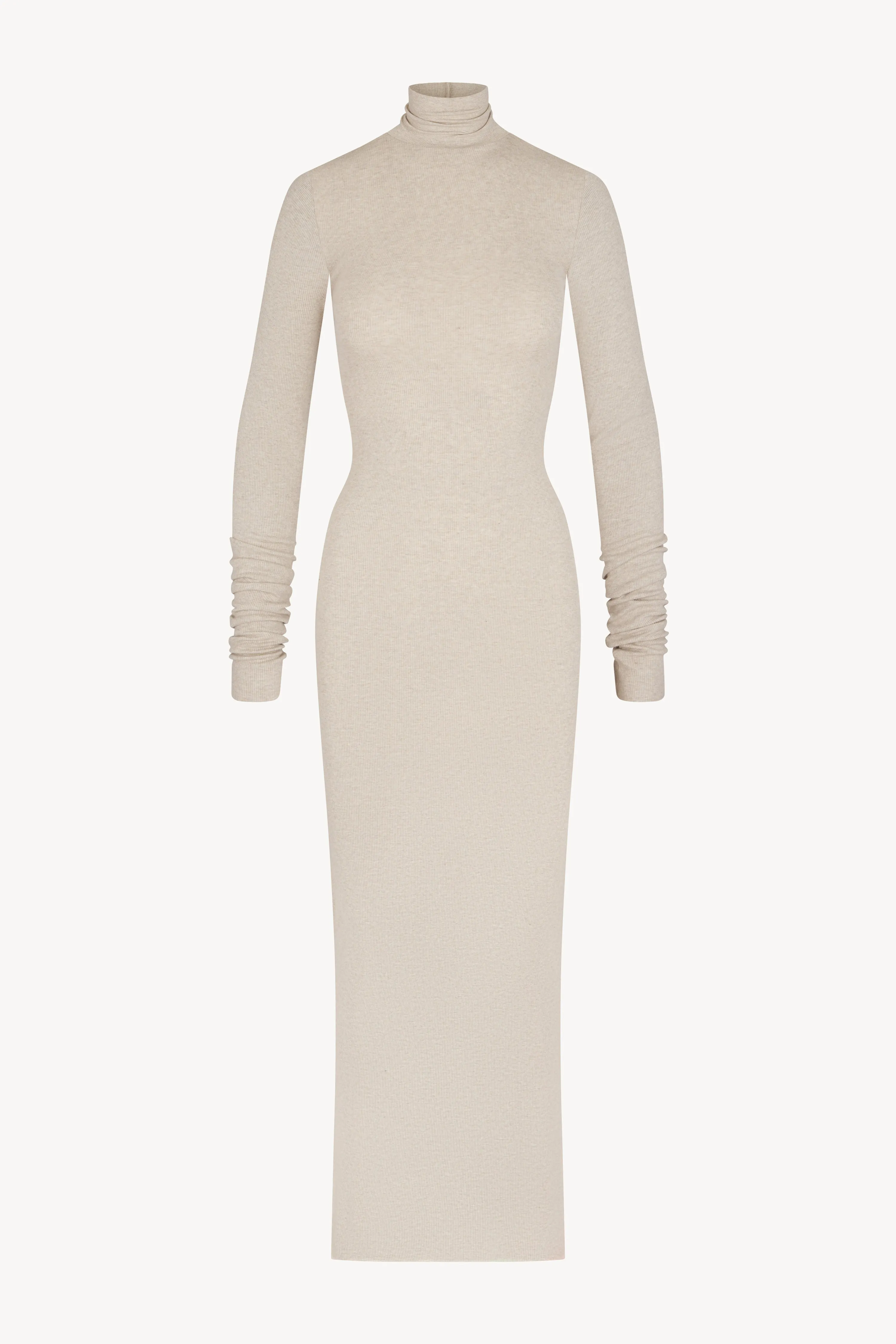LONG SLEEVE TURTLENECK MAXI DRESS sold by Eterne