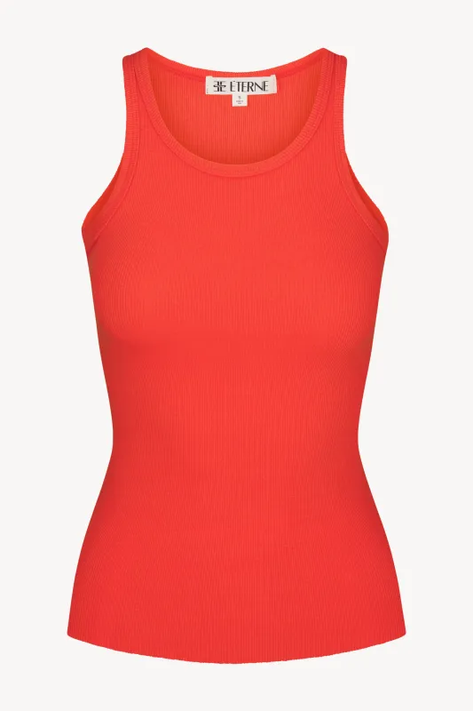HIGH NECK FITTED TANK sold by Eterne