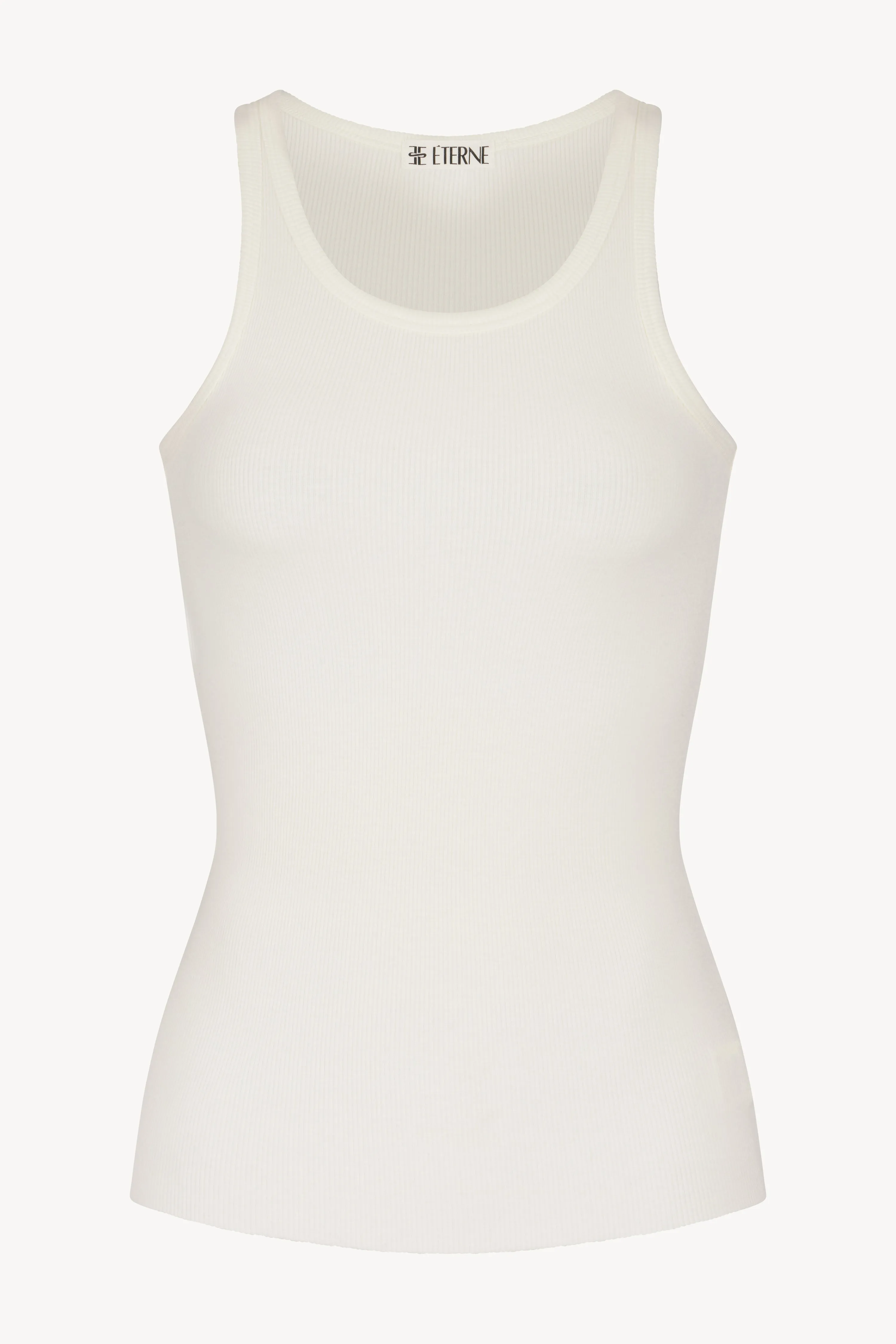 HIGH NECK FITTED TANK sold by Eterne