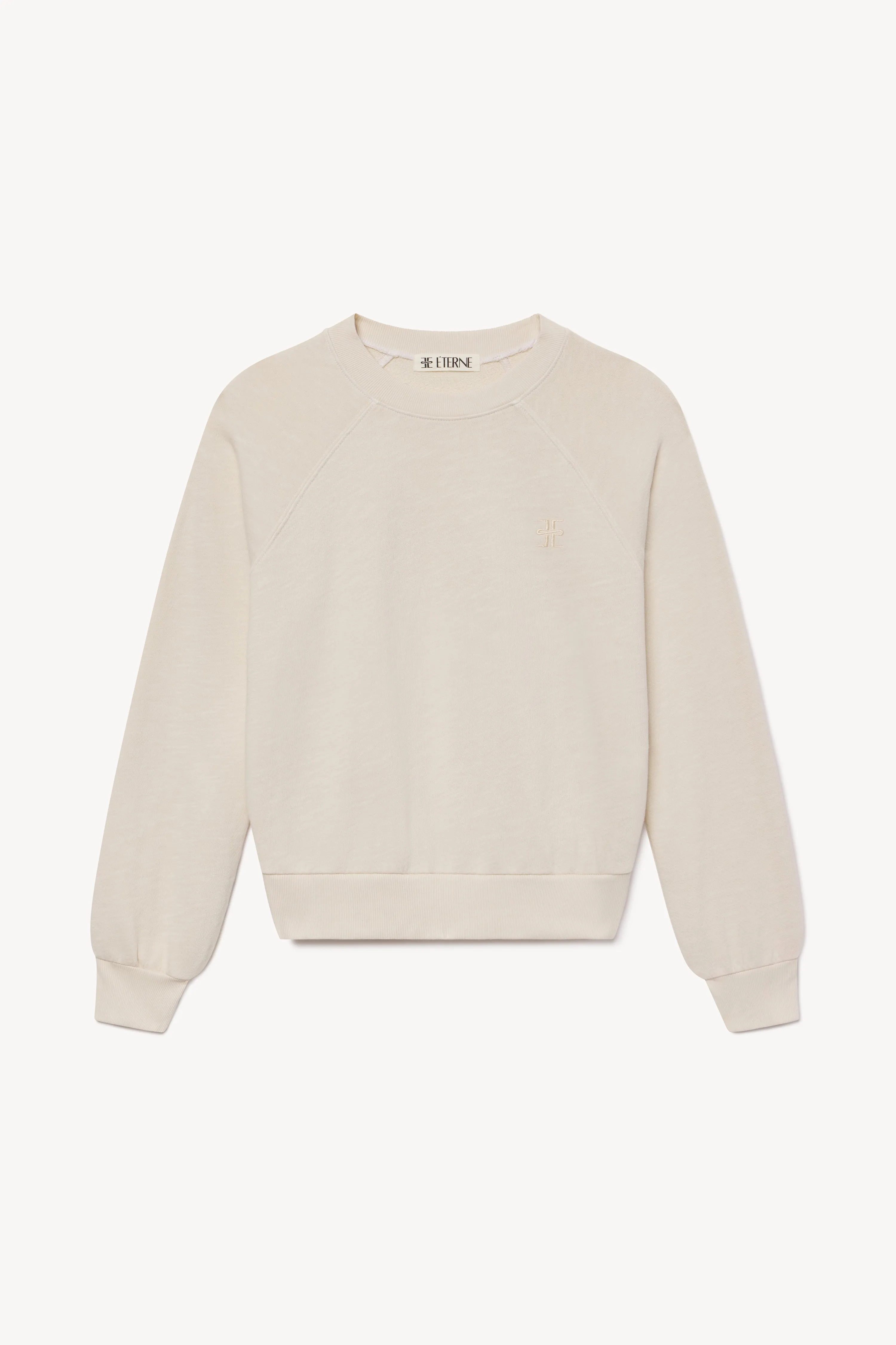 SHRUNKEN RAGLAN SWEATSHIRT sold by Eterne