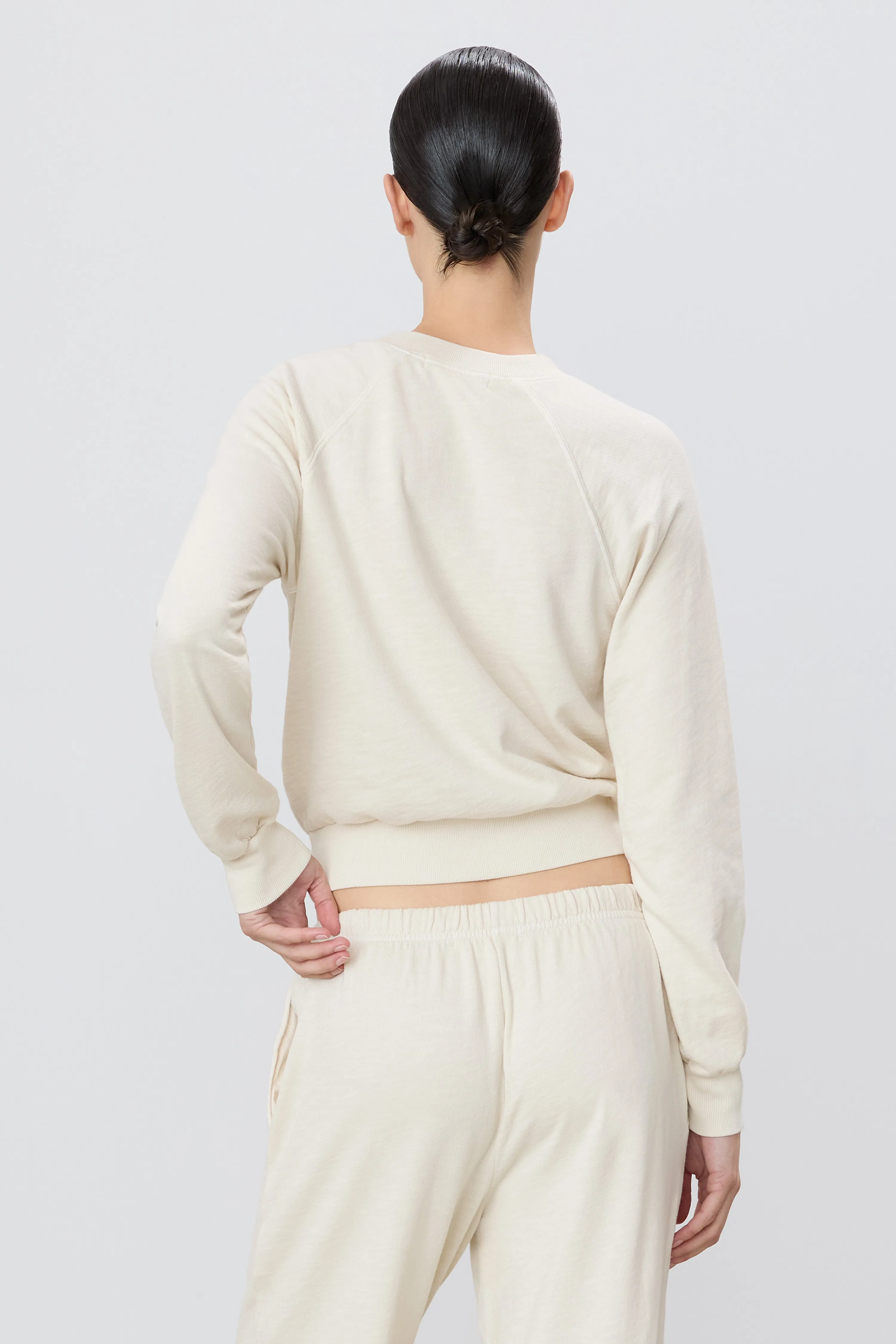 SHRUNKEN RAGLAN SWEATSHIRT sold by Eterne product image thumbnail 4