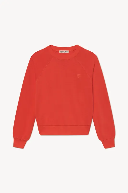 SHRUNKEN RAGLAN SWEATSHIRT sold by Eterne