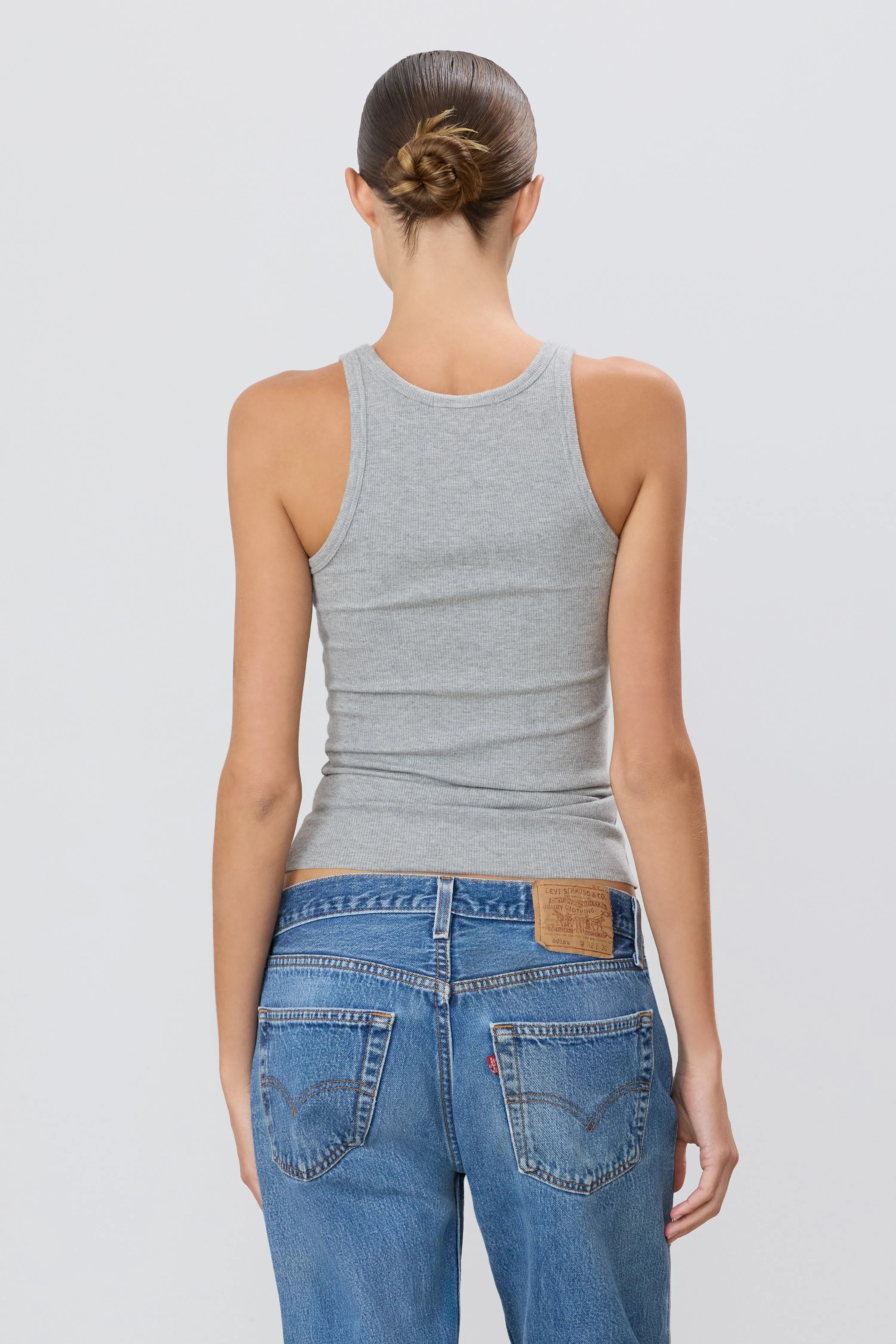 HIGH NECK FITTED TANK sold by Eterne product image thumbnail 4