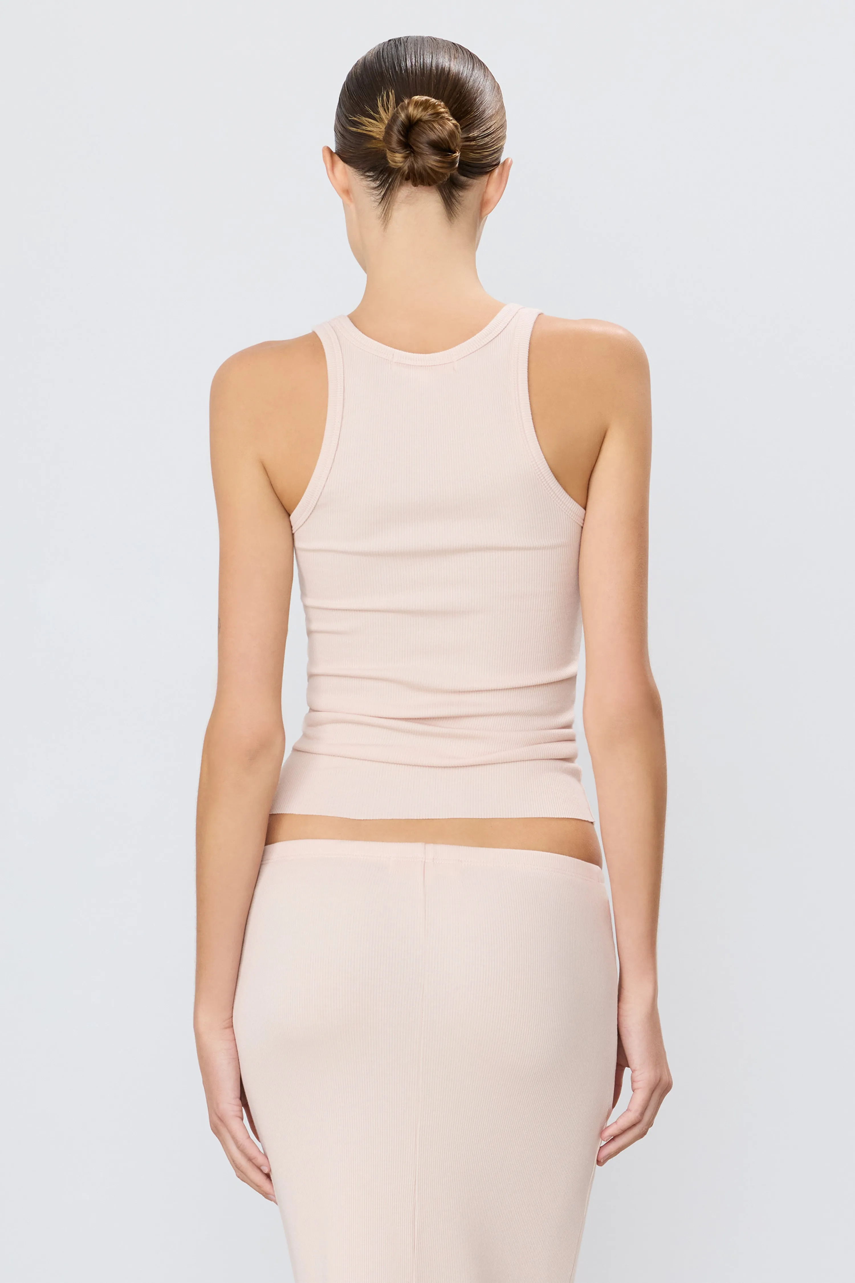 HIGH NECK FITTED TANK sold by Eterne product image thumbnail 4