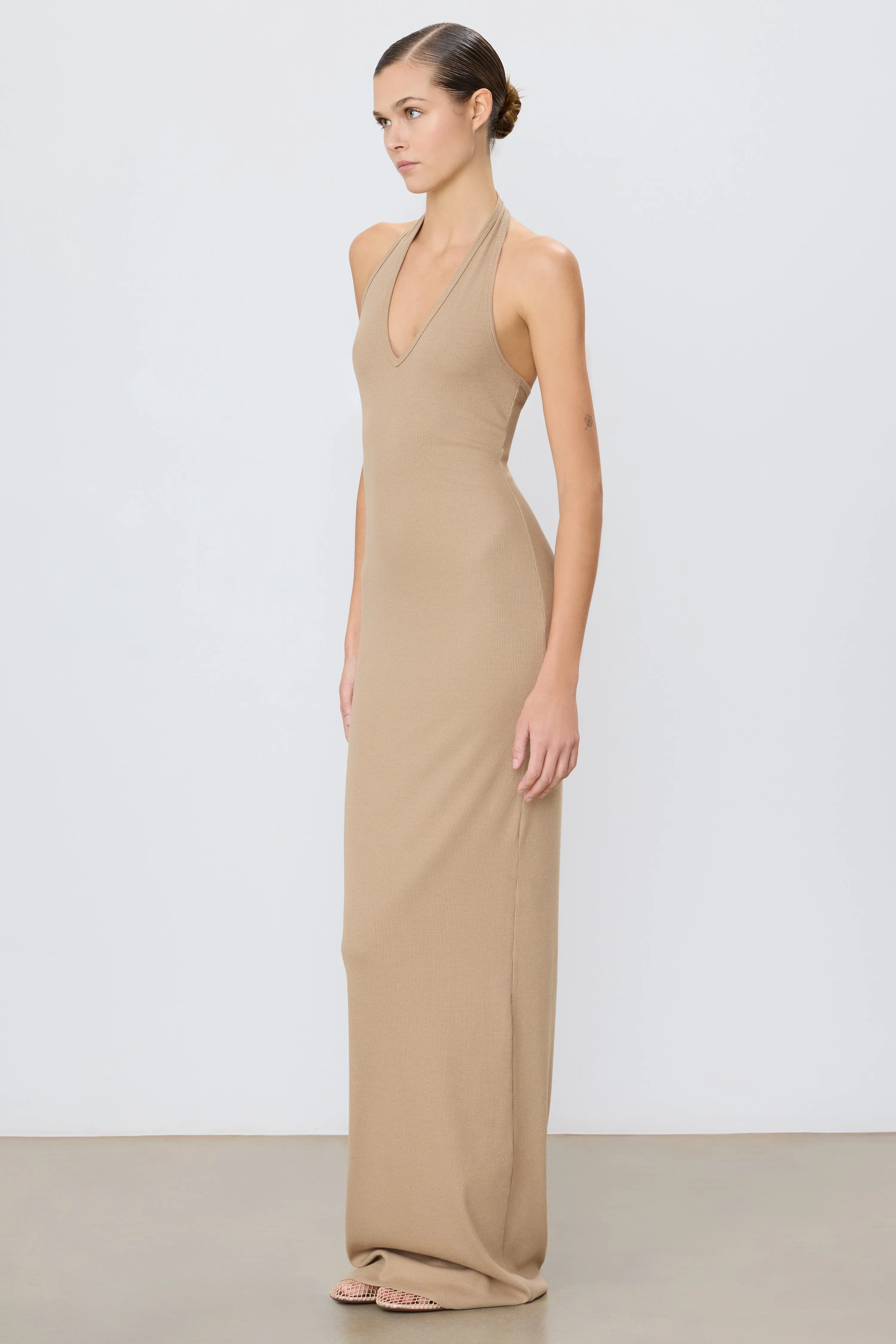 HALTER MAXI DRESS sold by Eterne product image thumbnail 3