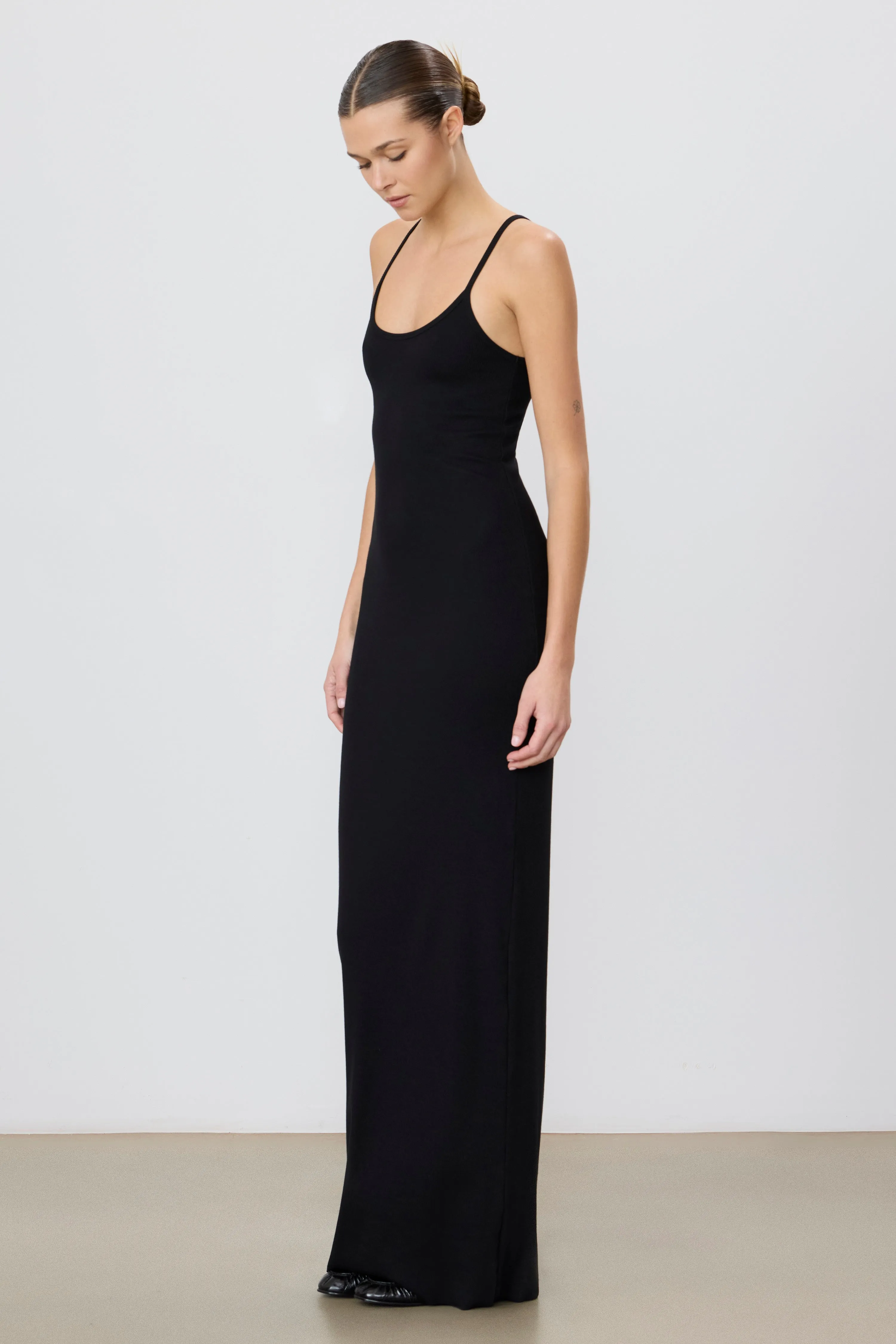 RACERBACK TANK MAXI DRESS sold by Eterne product image thumbnail 3