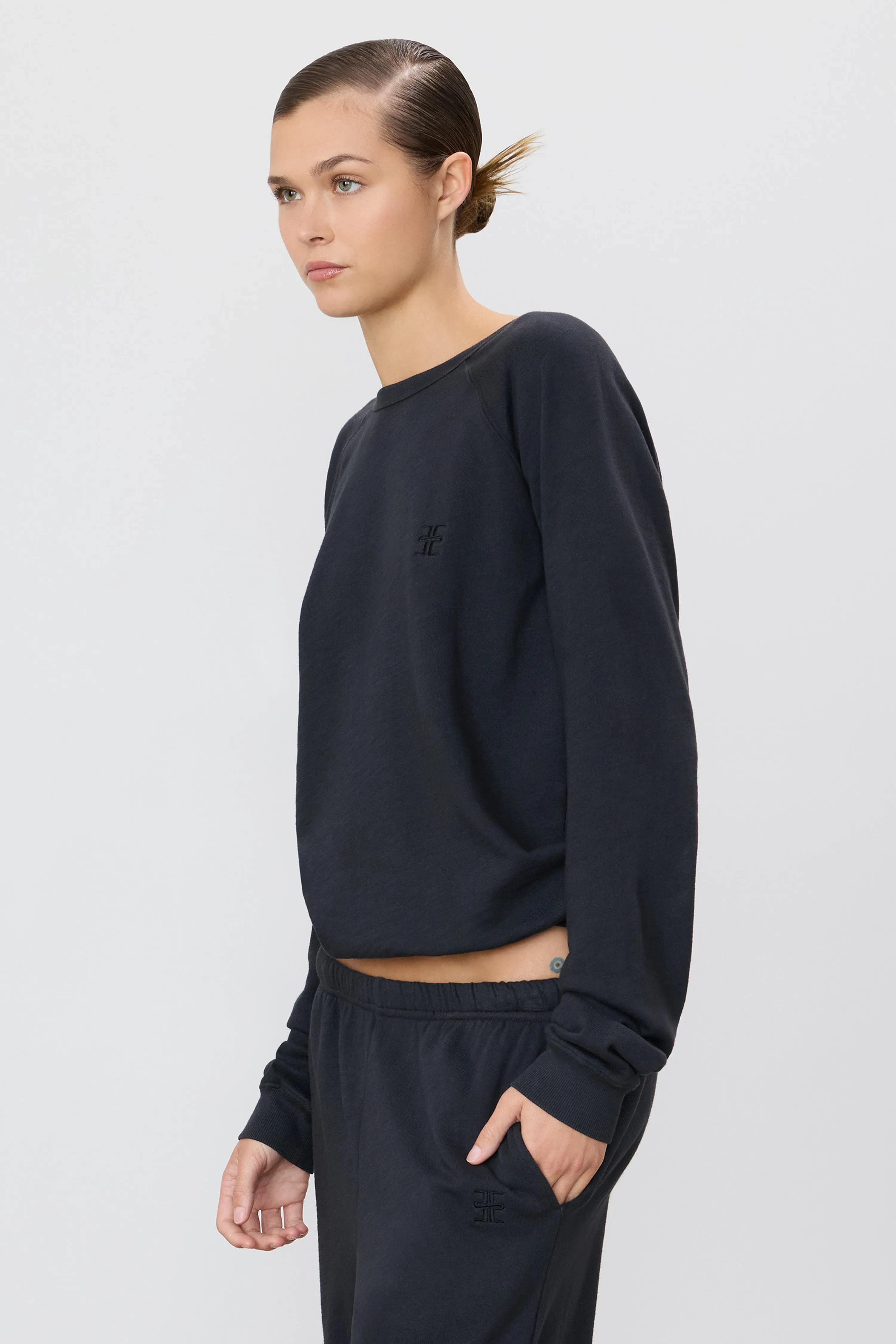 OVERSIZED RAGLAN SWEATSHIRT sold by Eterne product image thumbnail 3