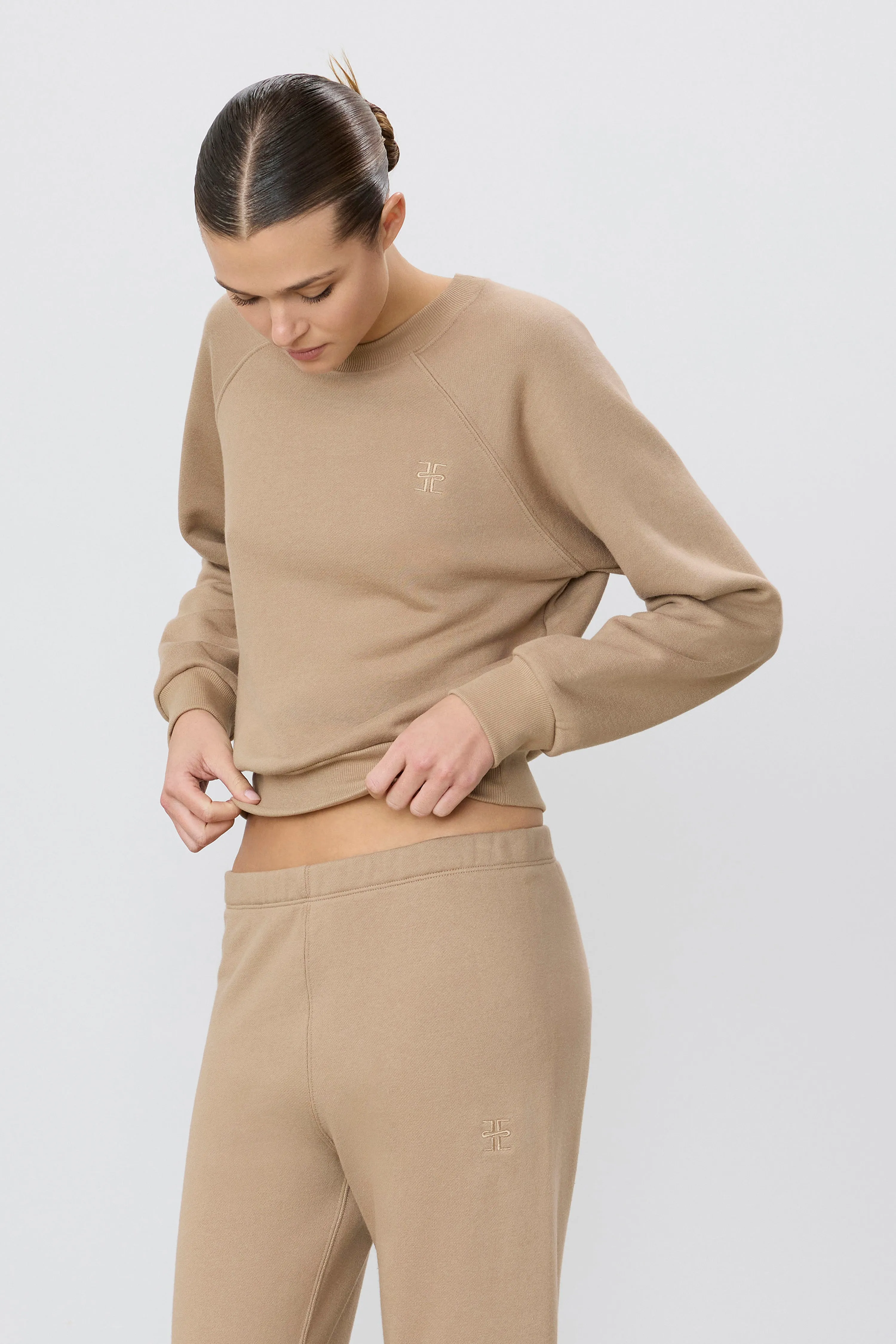 SHRUNKEN RAGLAN SWEATSHIRT sold by Eterne product image thumbnail 3