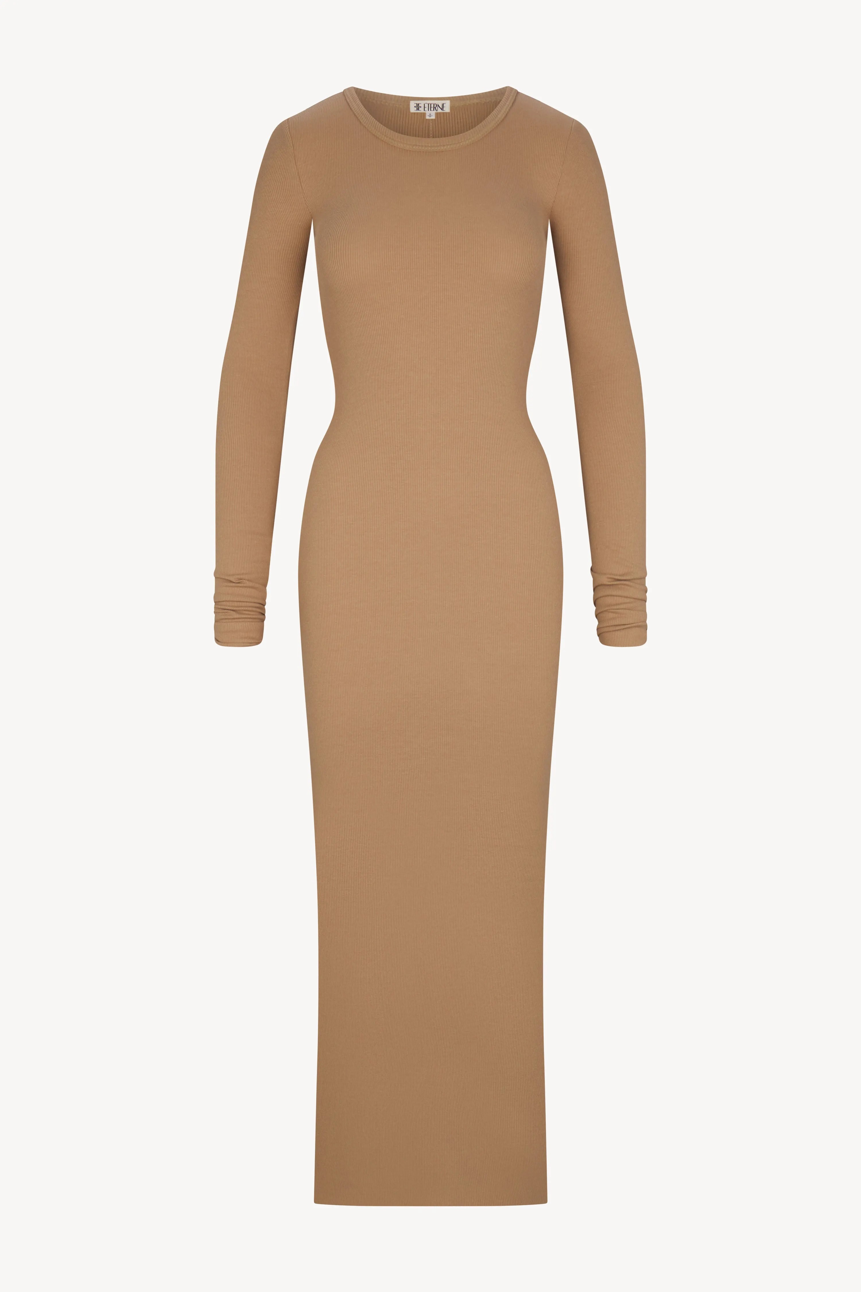 LONG SLEEVE CREWNECK MAXI DRESS sold by Eterne
