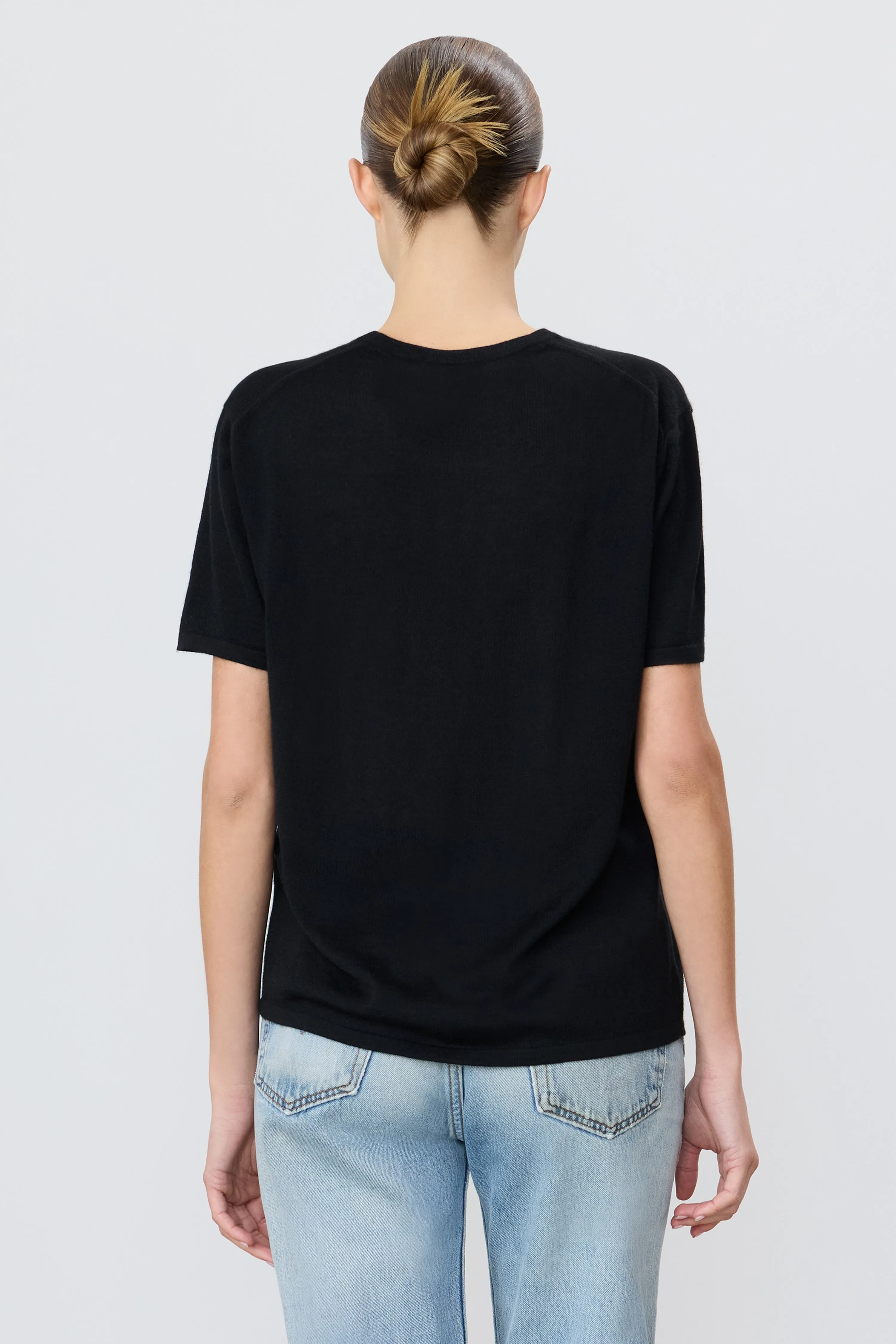 SHORT SLEEVE BOYFRIEND T-SHIRT sold by Eterne product image thumbnail 4