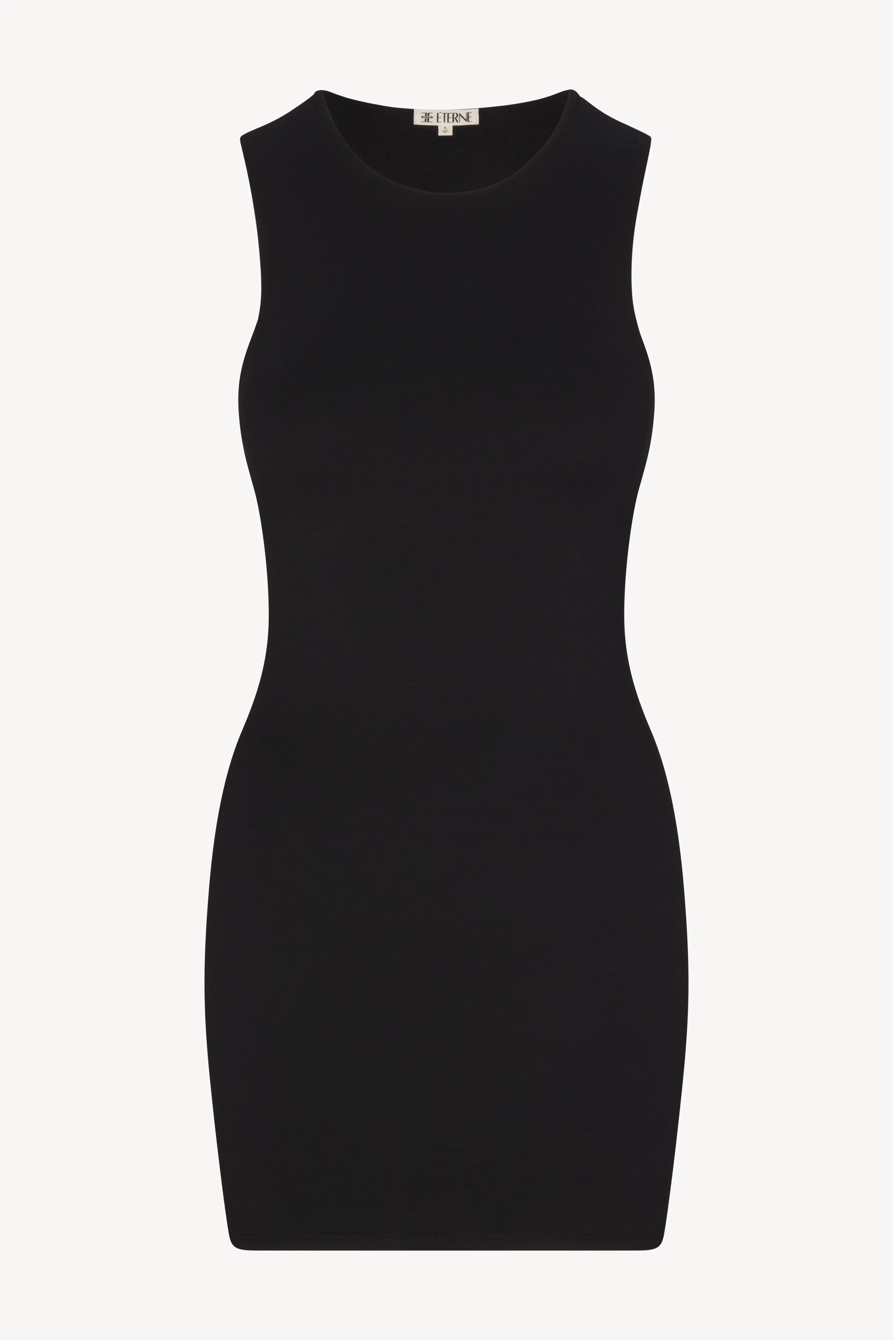 SLEEVELESS CREWNECK MINI DRESS sold by Eterne