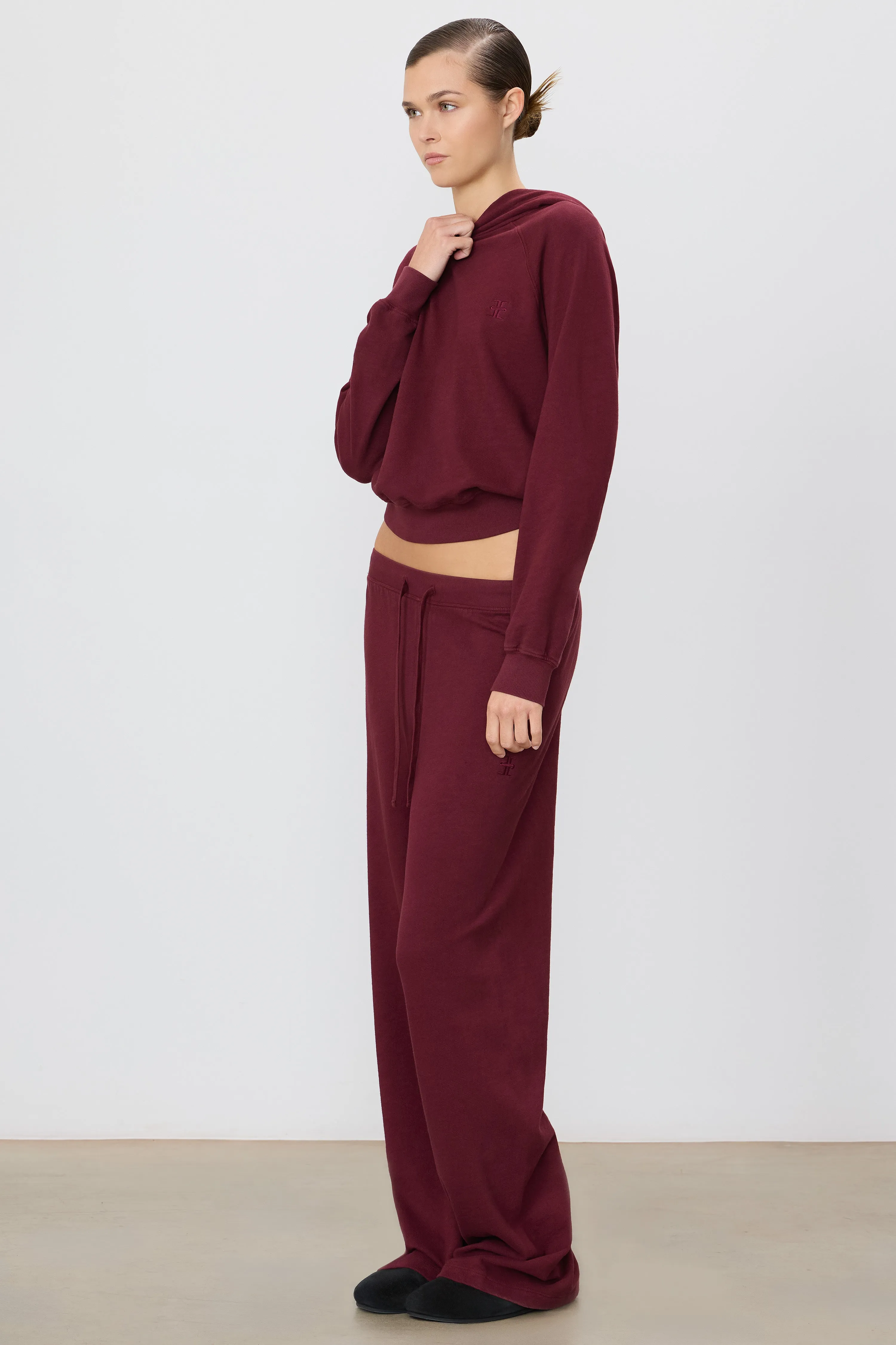 DRAWSTRING WIDE LEG SWEATPANT sold by Eterne product image thumbnail 3