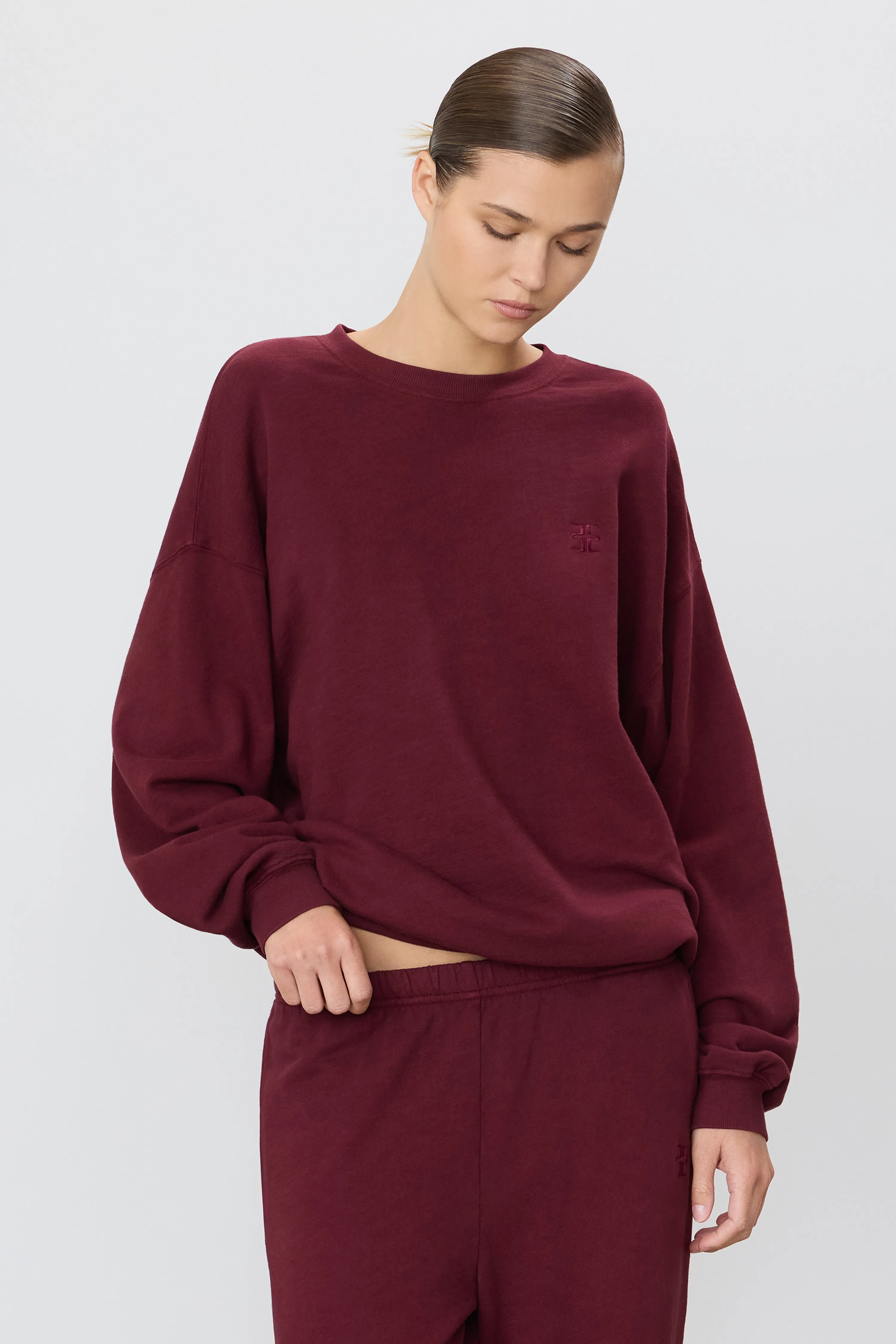 OVERSIZED CREWNECK SWEATSHIRT sold by Eterne product image thumbnail 2