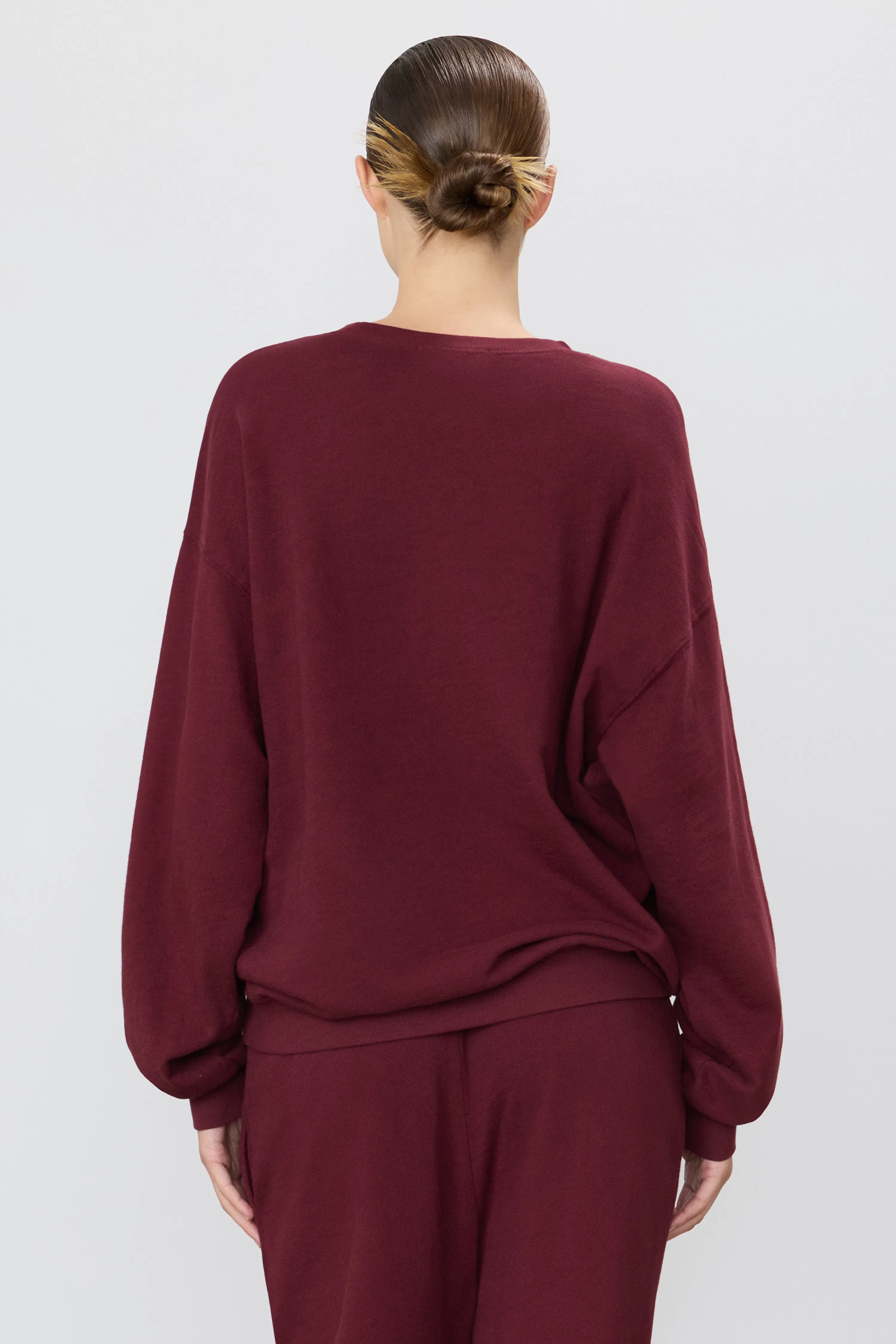 OVERSIZED CREWNECK SWEATSHIRT sold by Eterne product image thumbnail 4