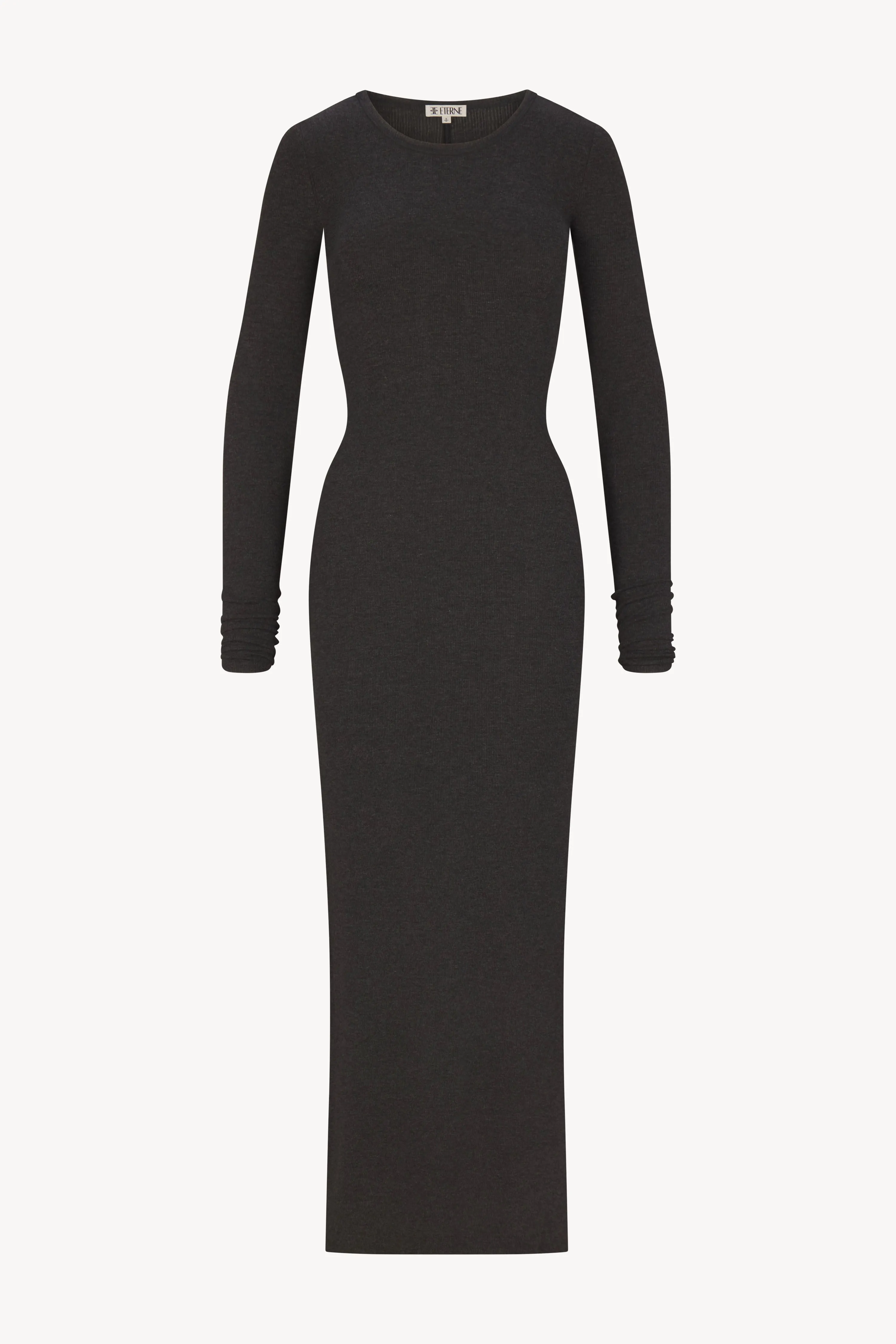 LONG SLEEVE CREWNECK MAXI DRESS sold by Eterne