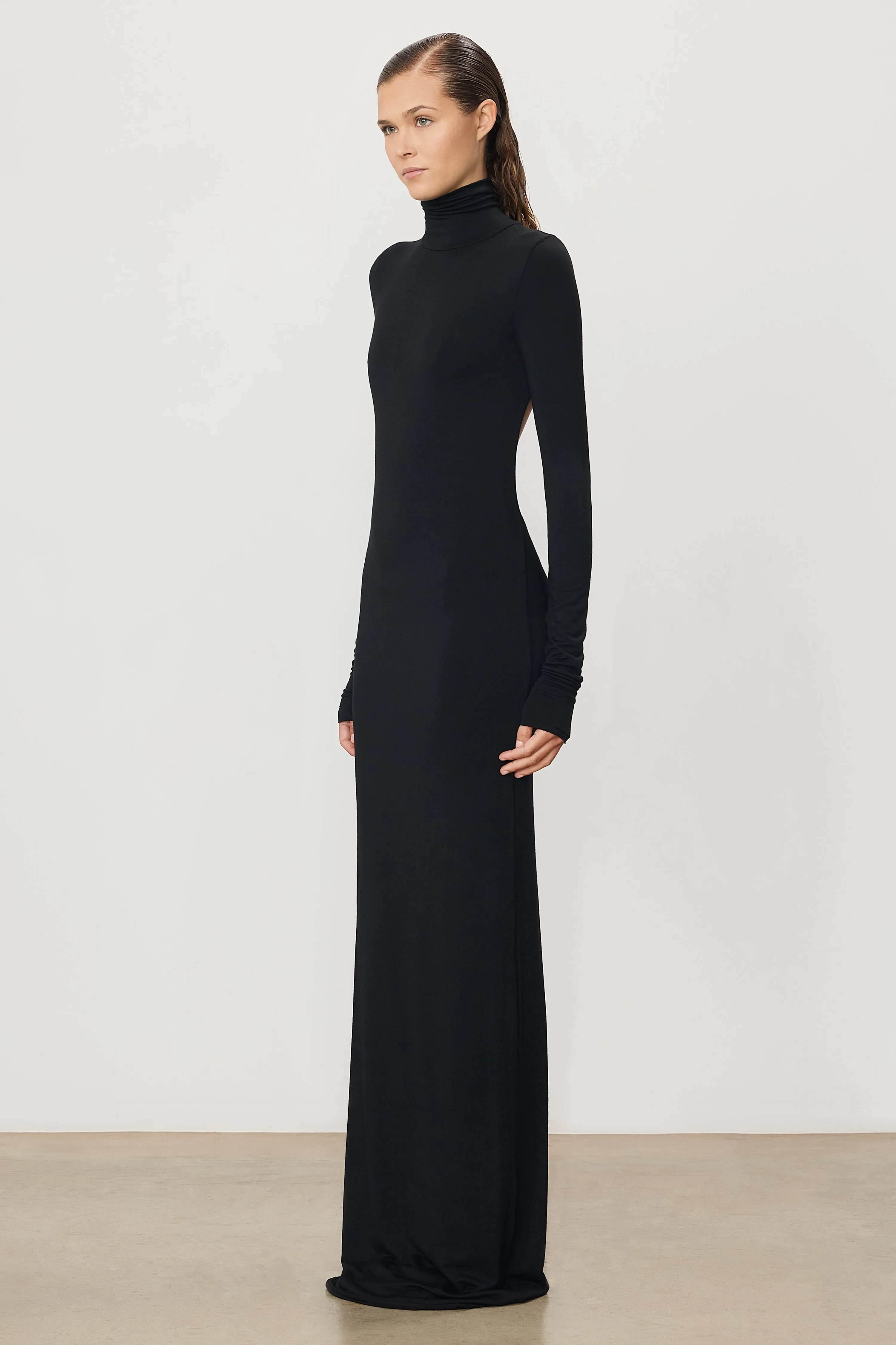 STELLA TURTLENECK MAXI DRESS sold by Eterne product image thumbnail 4