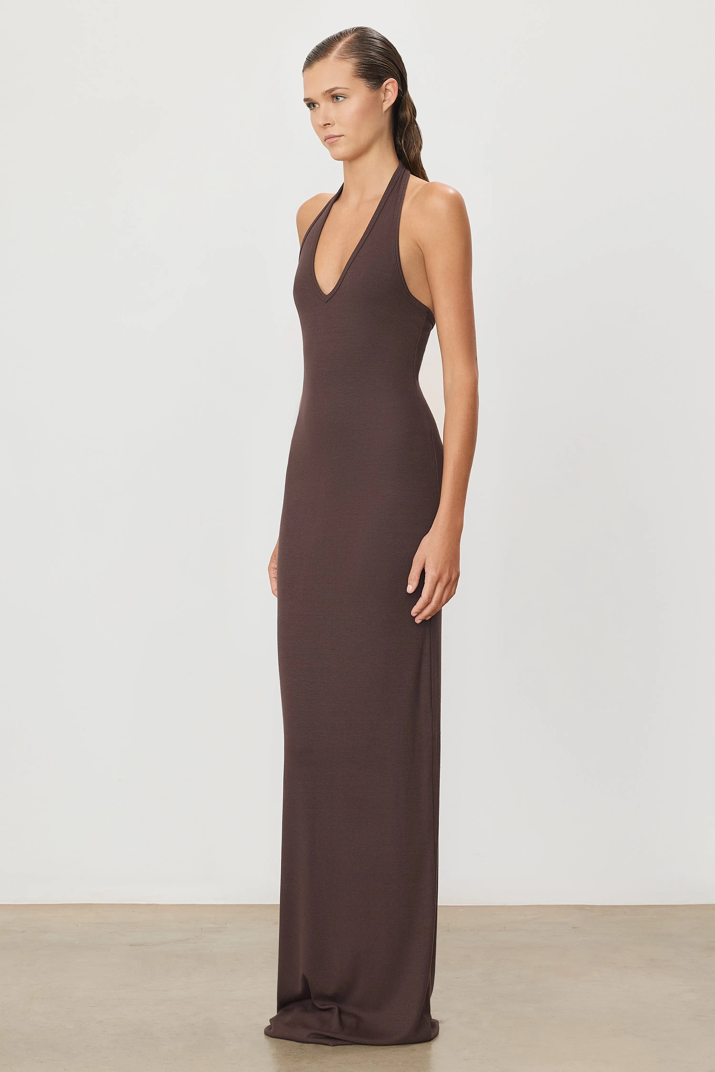 HALTER MAXI DRESS sold by Eterne product image thumbnail 3