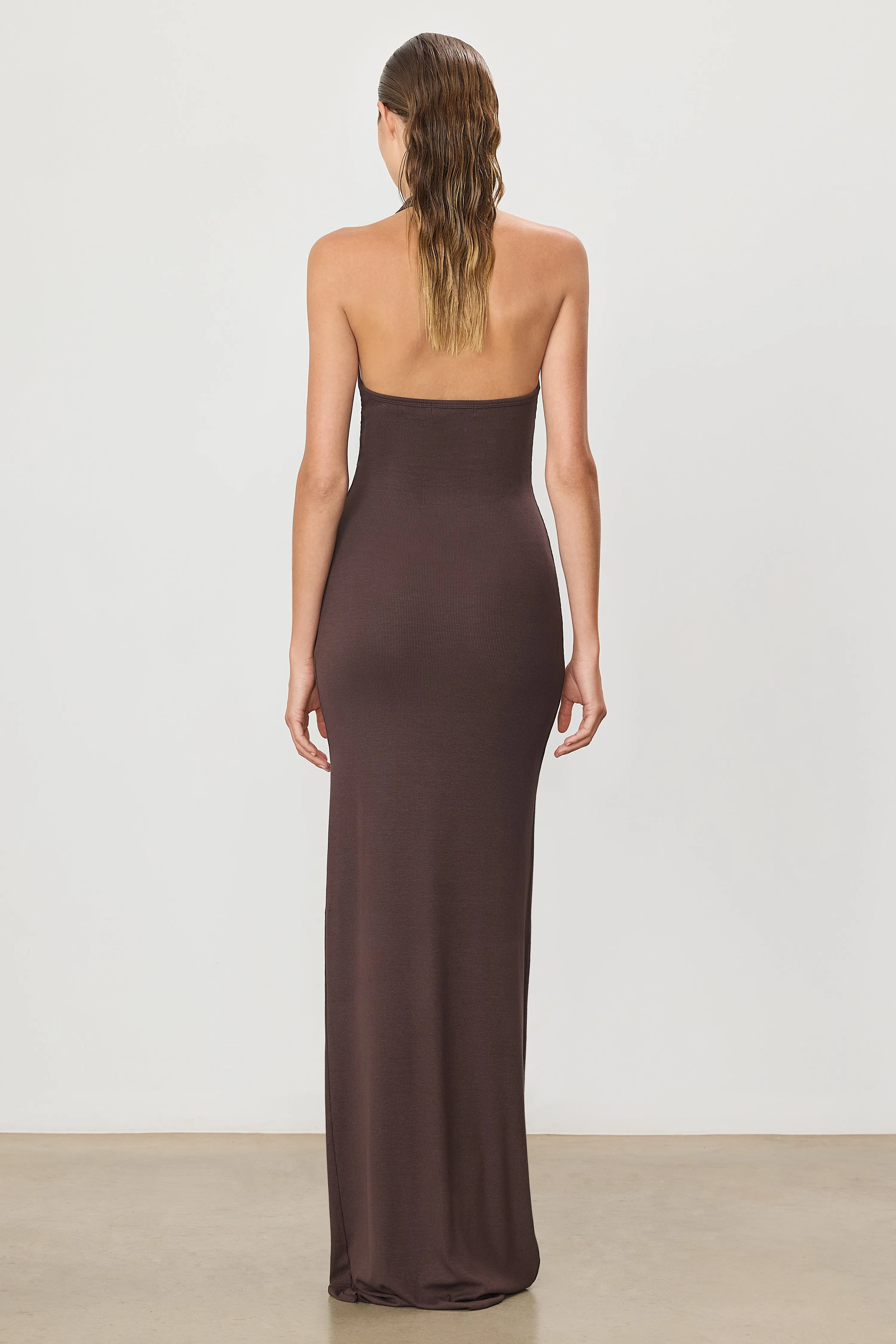 HALTER MAXI DRESS sold by Eterne product image thumbnail 4