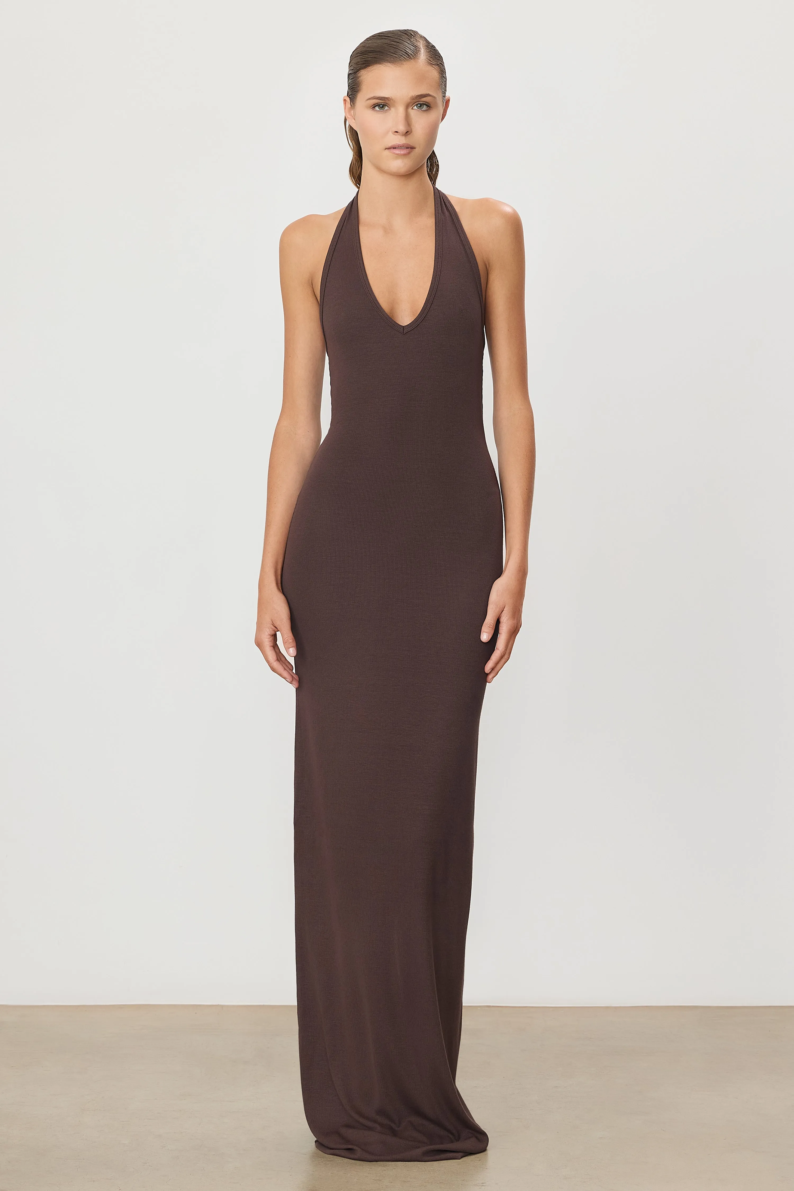 HALTER MAXI DRESS sold by Eterne product image thumbnail 2