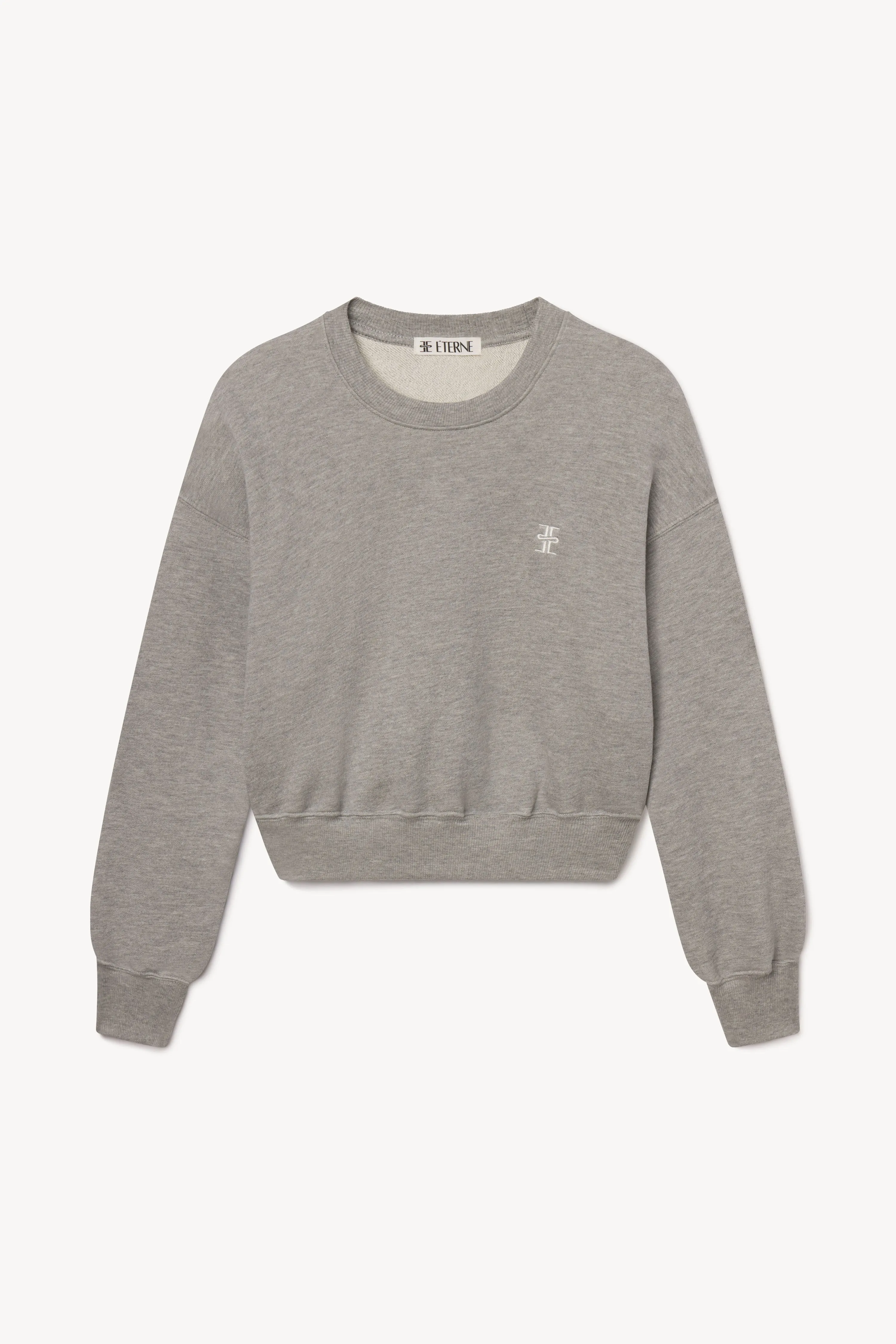 CROPPED CREWNECK SWEATSHIRT sold by Eterne