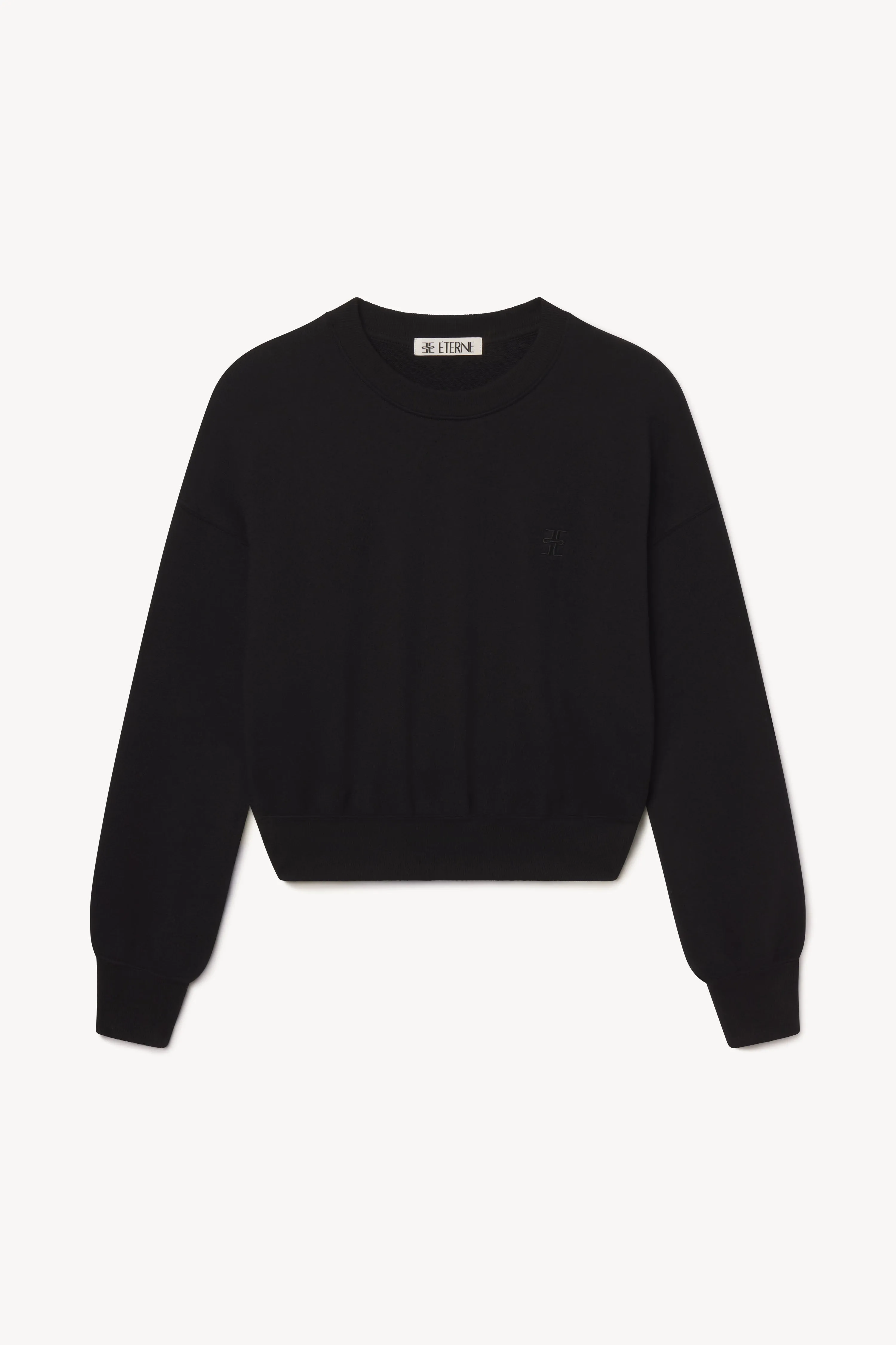 CROPPED CREWNECK SWEATSHIRT sold by Eterne