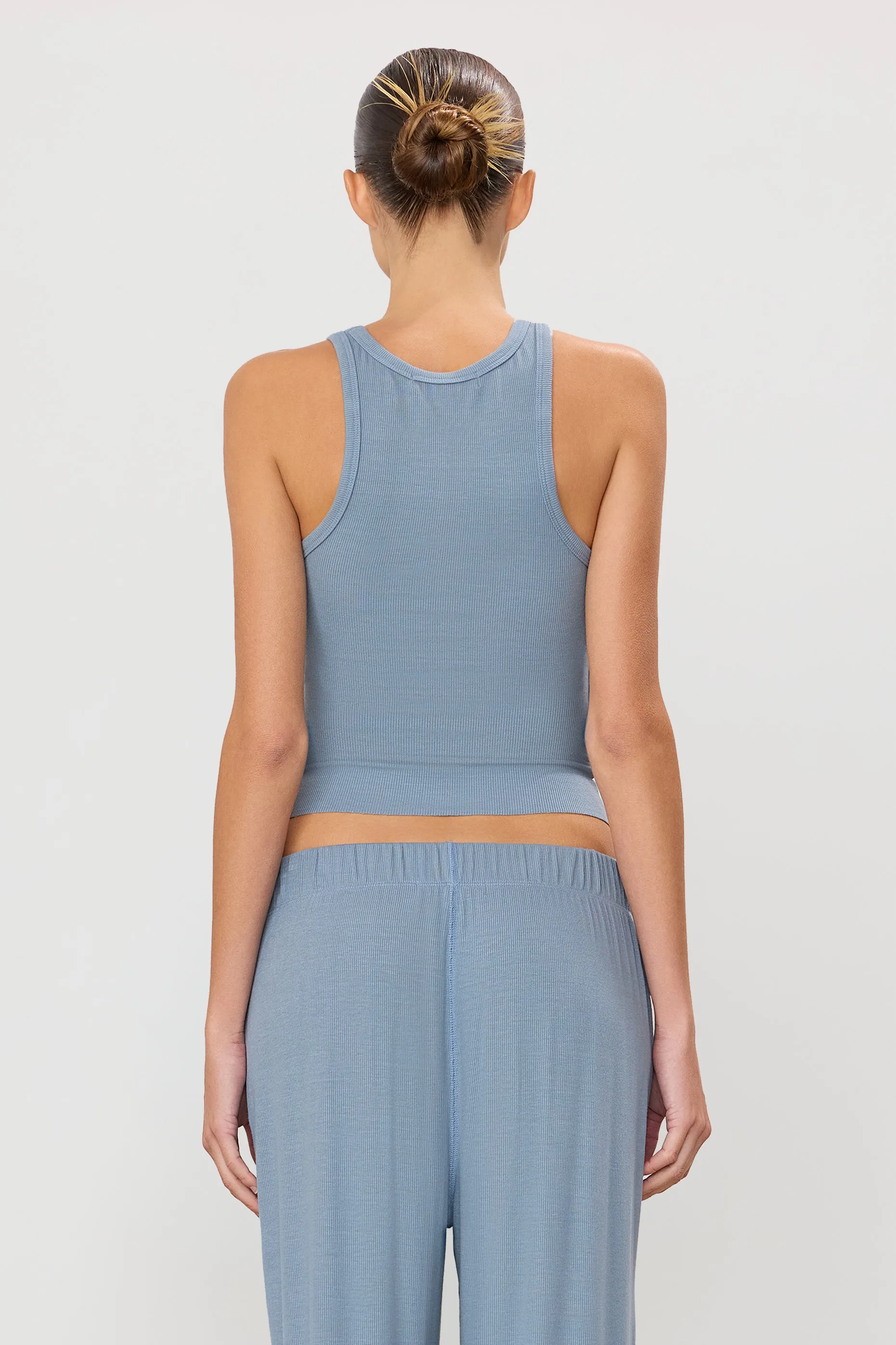 HIGH NECK FITTED TANK sold by Eterne product image thumbnail 4