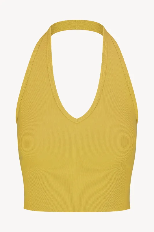 CROPPED HALTER TOP sold by Eterne