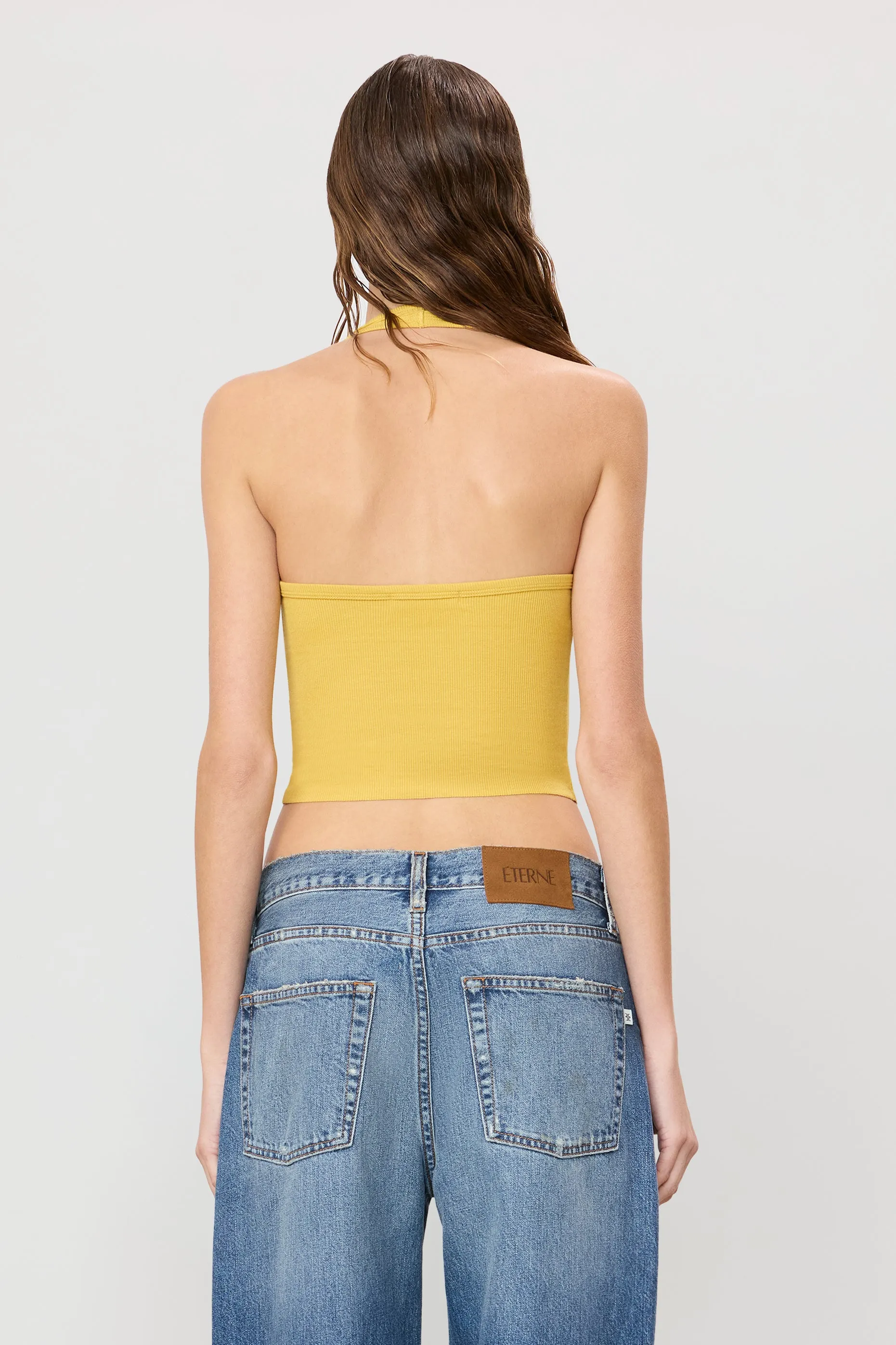 CROPPED HALTER TOP sold by Eterne product image thumbnail 4