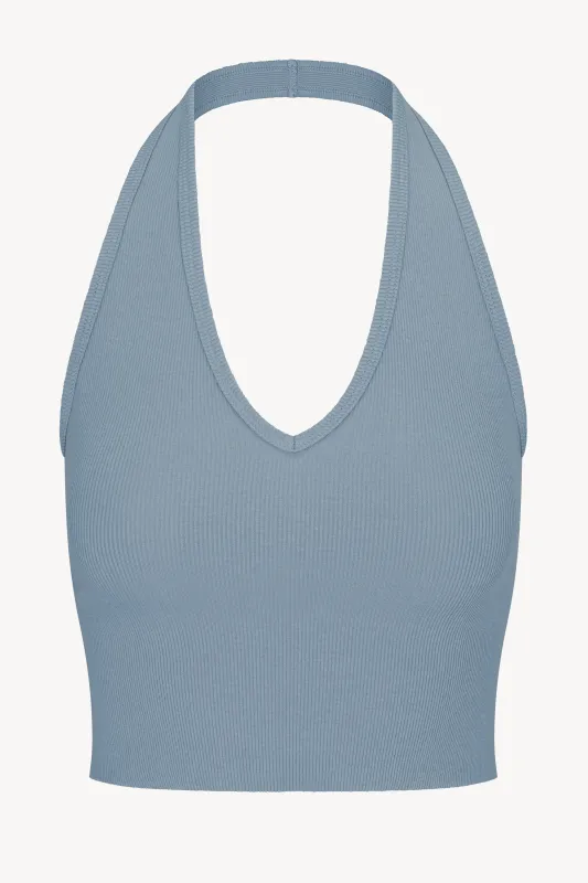 CROPPED HALTER TOP sold by Eterne