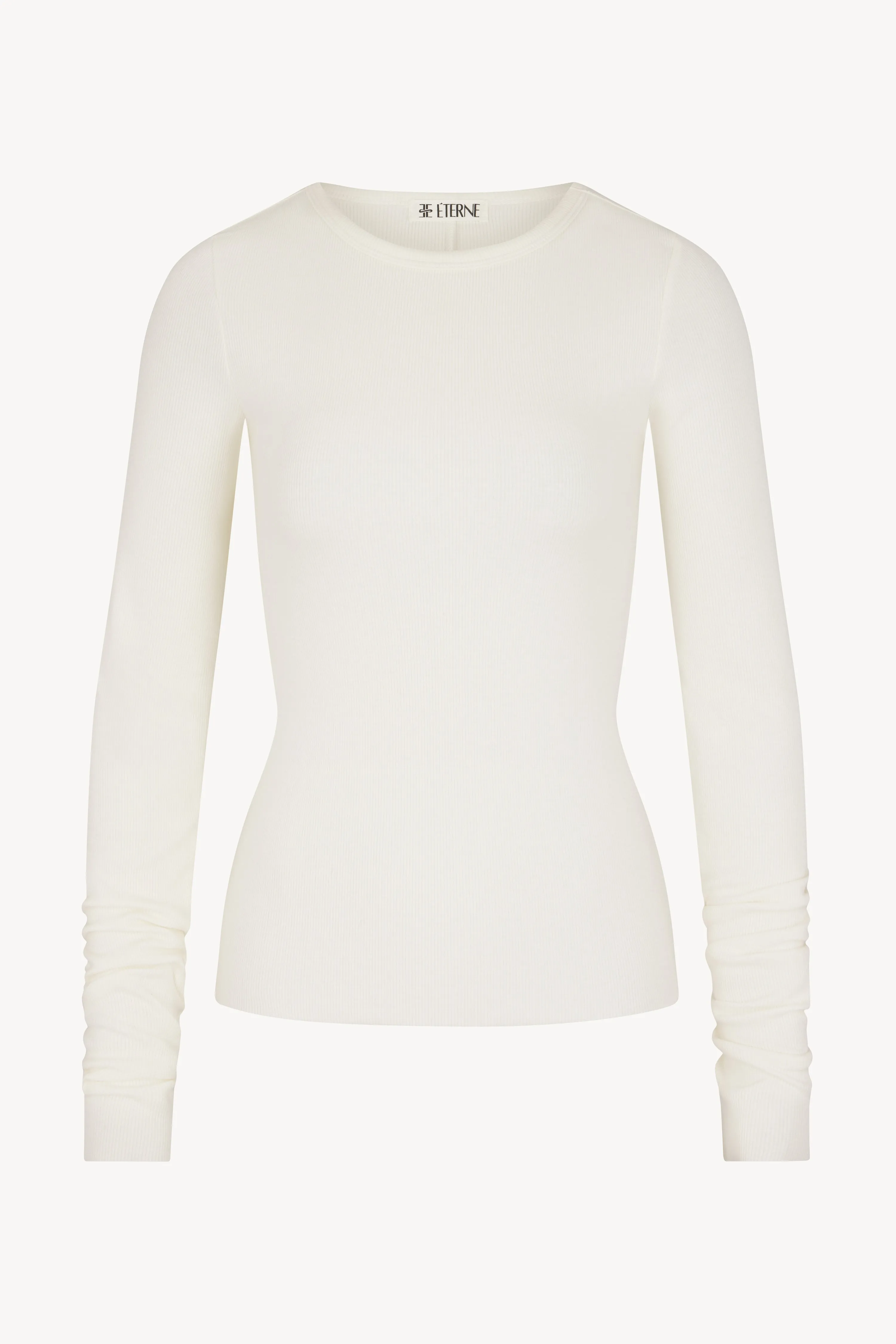 LONG SLEEVE FITTED TOP sold by Eterne