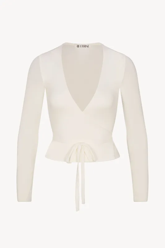 WRAP TOP made by Eterne