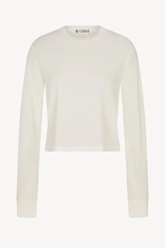 LONG SLEEVE BOXY TEE made by Eterne