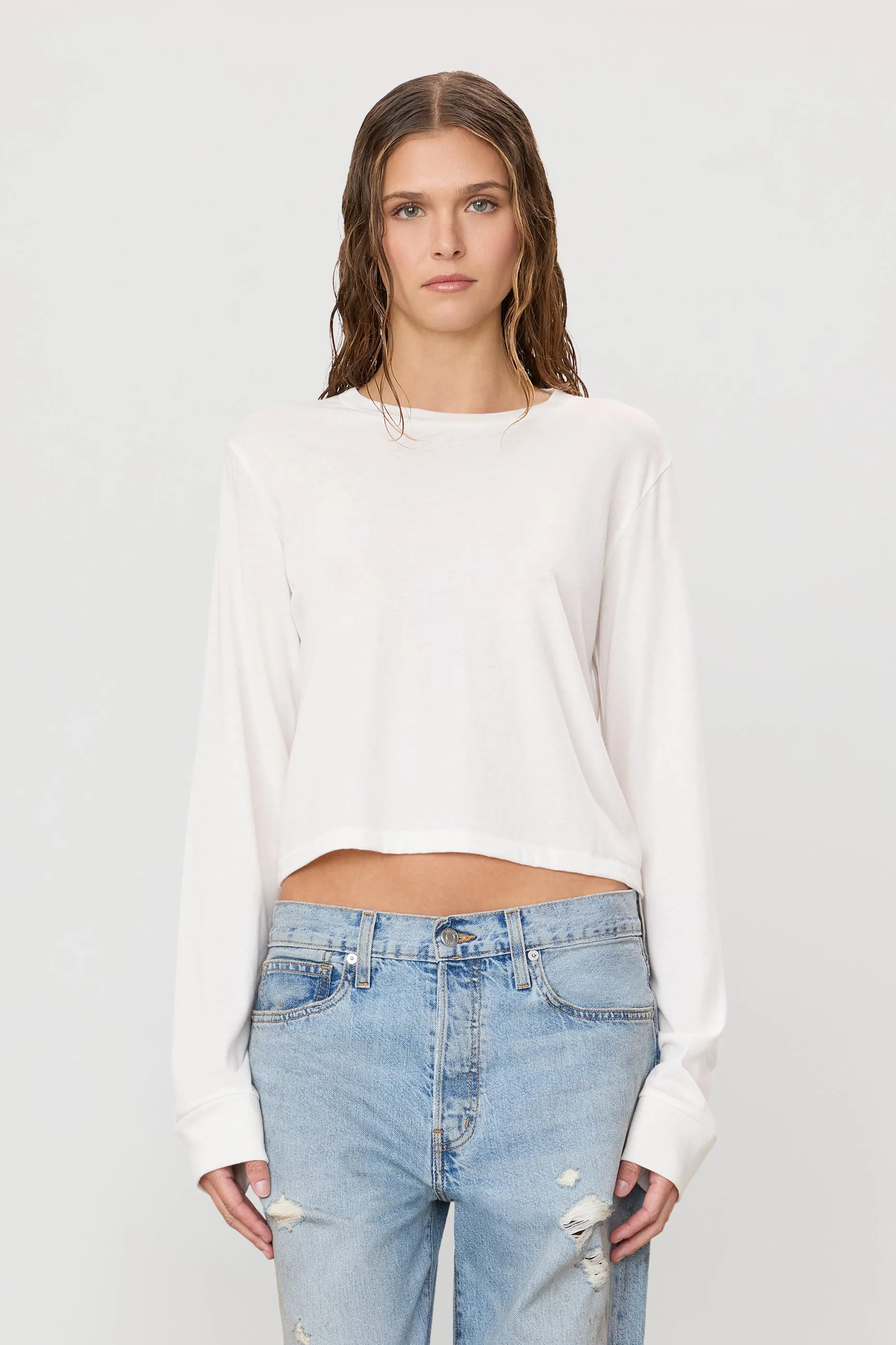 LONG SLEEVE BOXY TEE sold by Eterne product image thumbnail 2