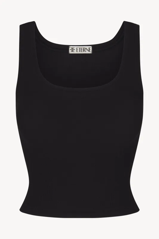 SQUARE NECK TANK made by Eterne