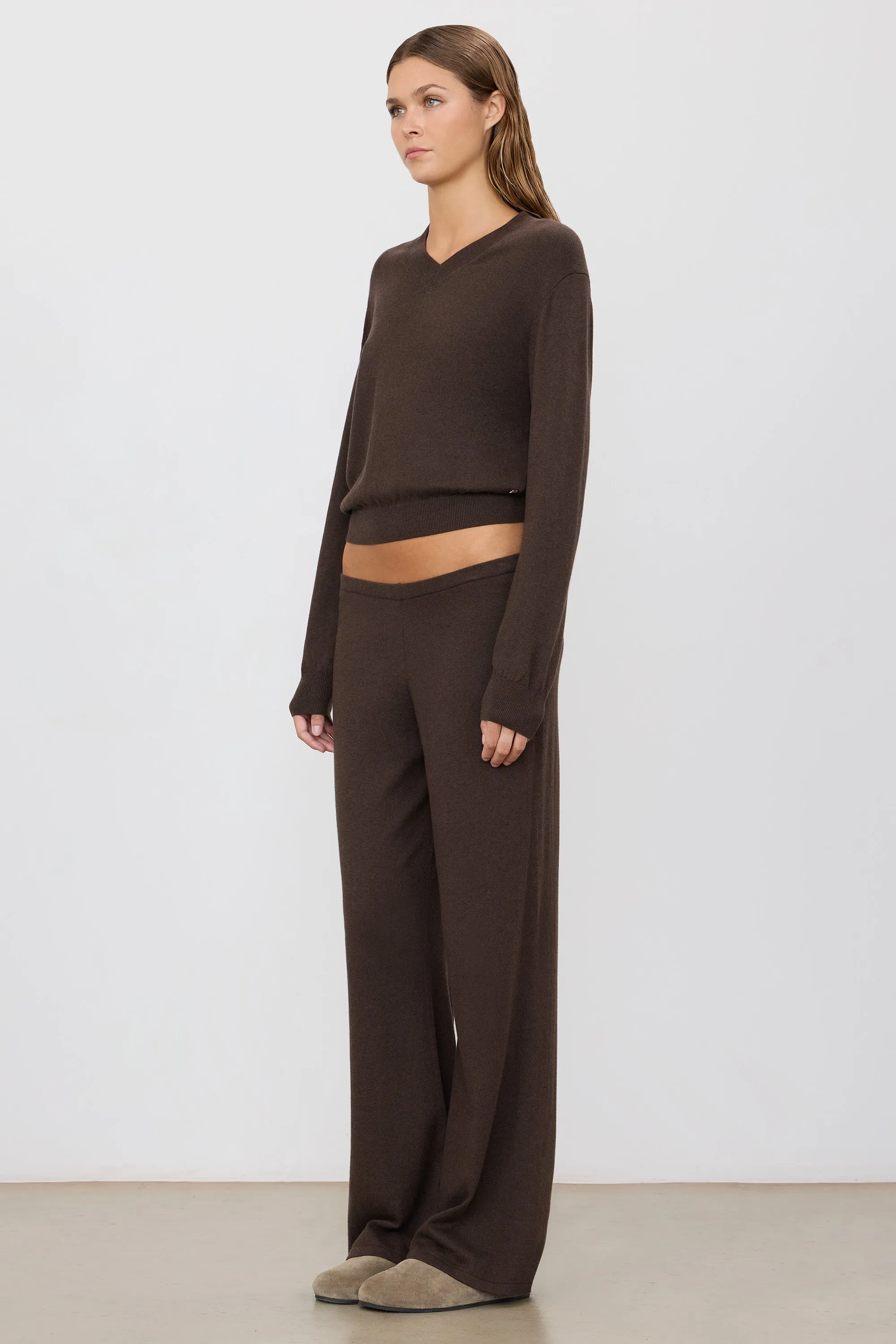WIDE LEG LOUNGE PANT sold by Eterne product image thumbnail 3