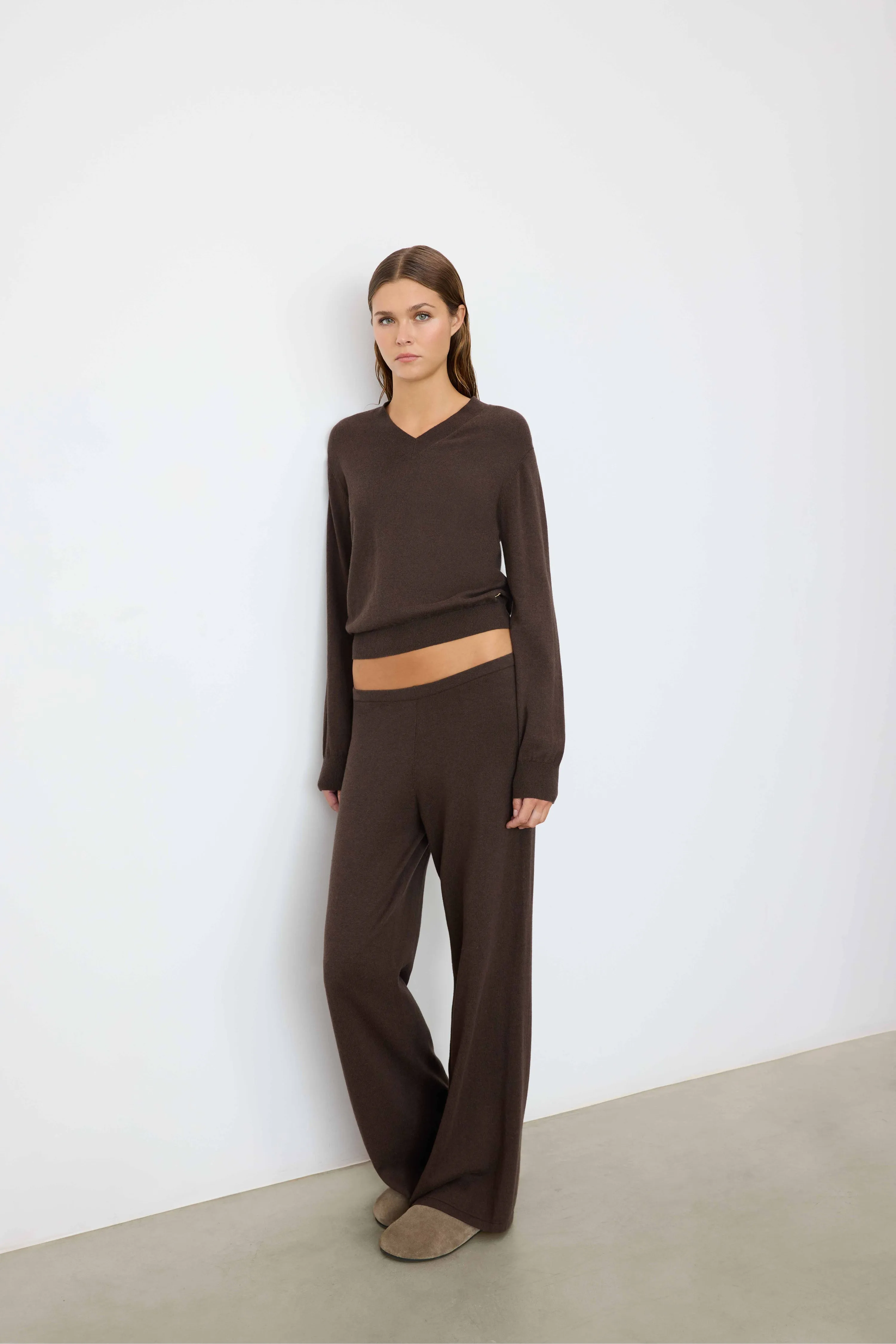 WIDE LEG LOUNGE PANT sold by Eterne product image thumbnail 5