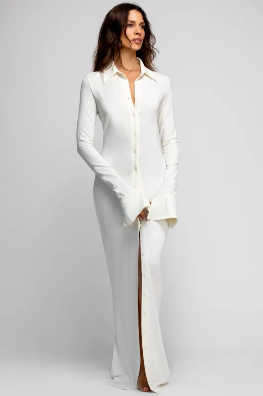 Georgia Dress Cream sold by Eterne