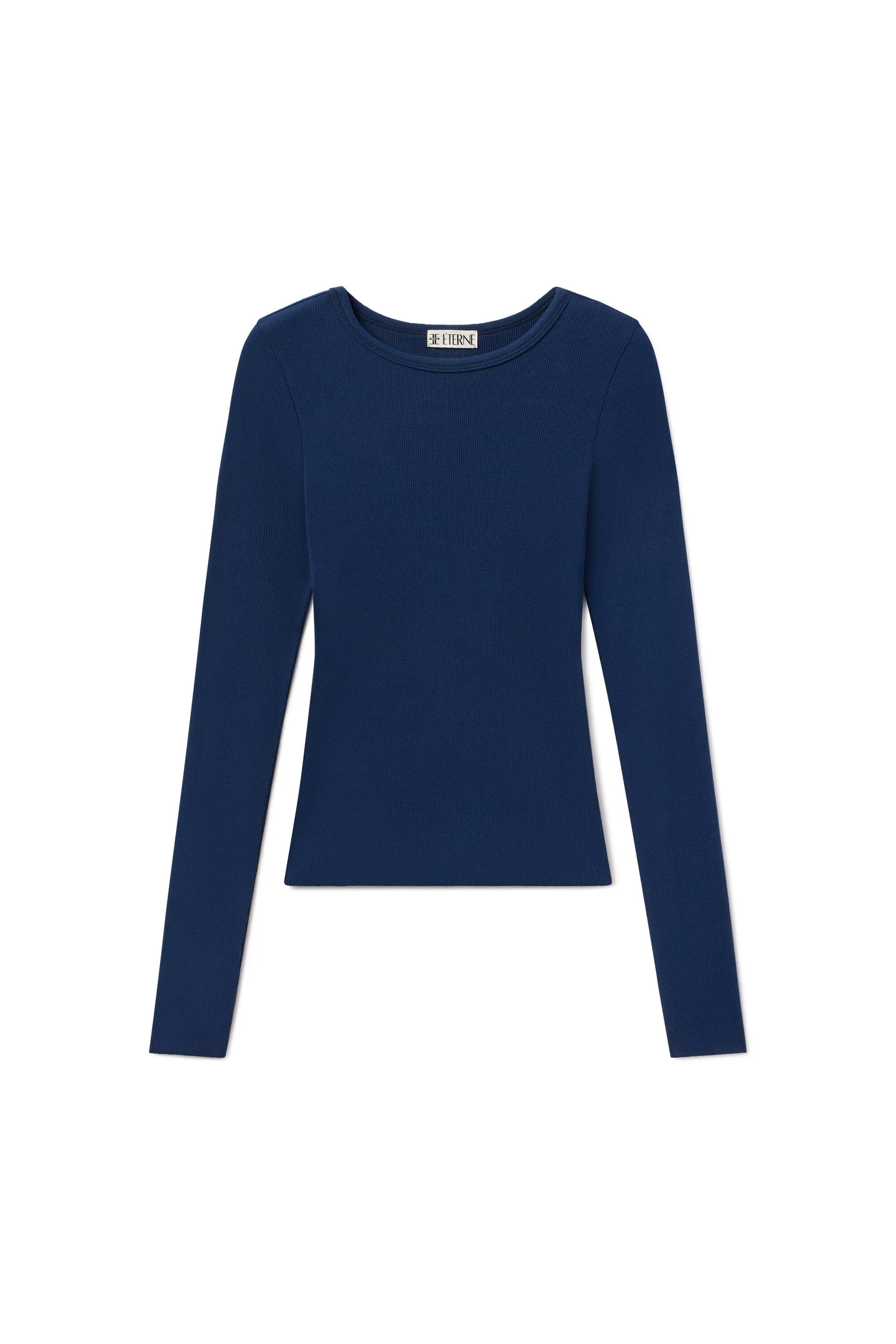 LONG SLEEVE FITTED TOP sold by Eterne product image thumbnail 4