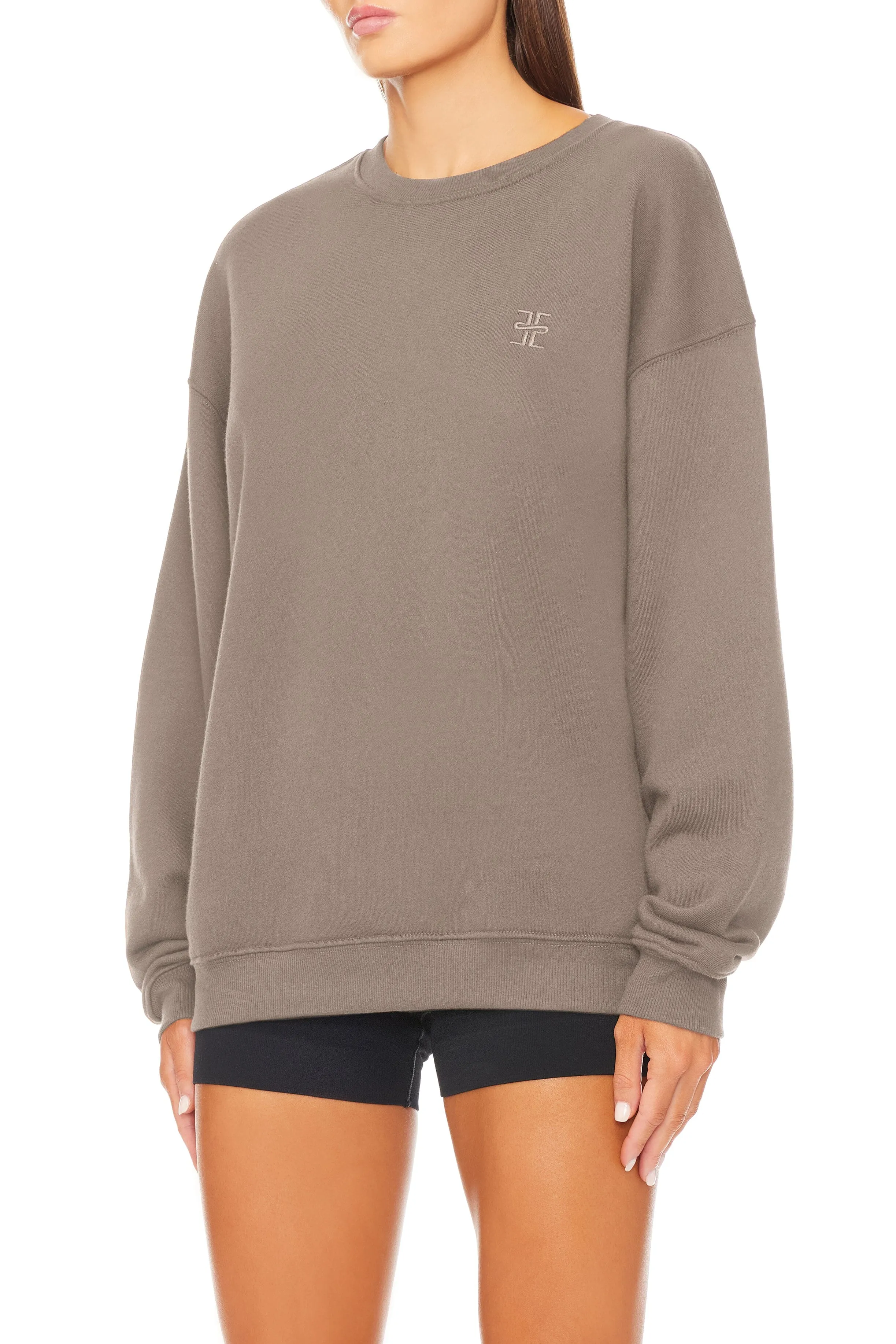 Oversized Crewneck Sweatshirt Clay sold by Eterne product image thumbnail 2