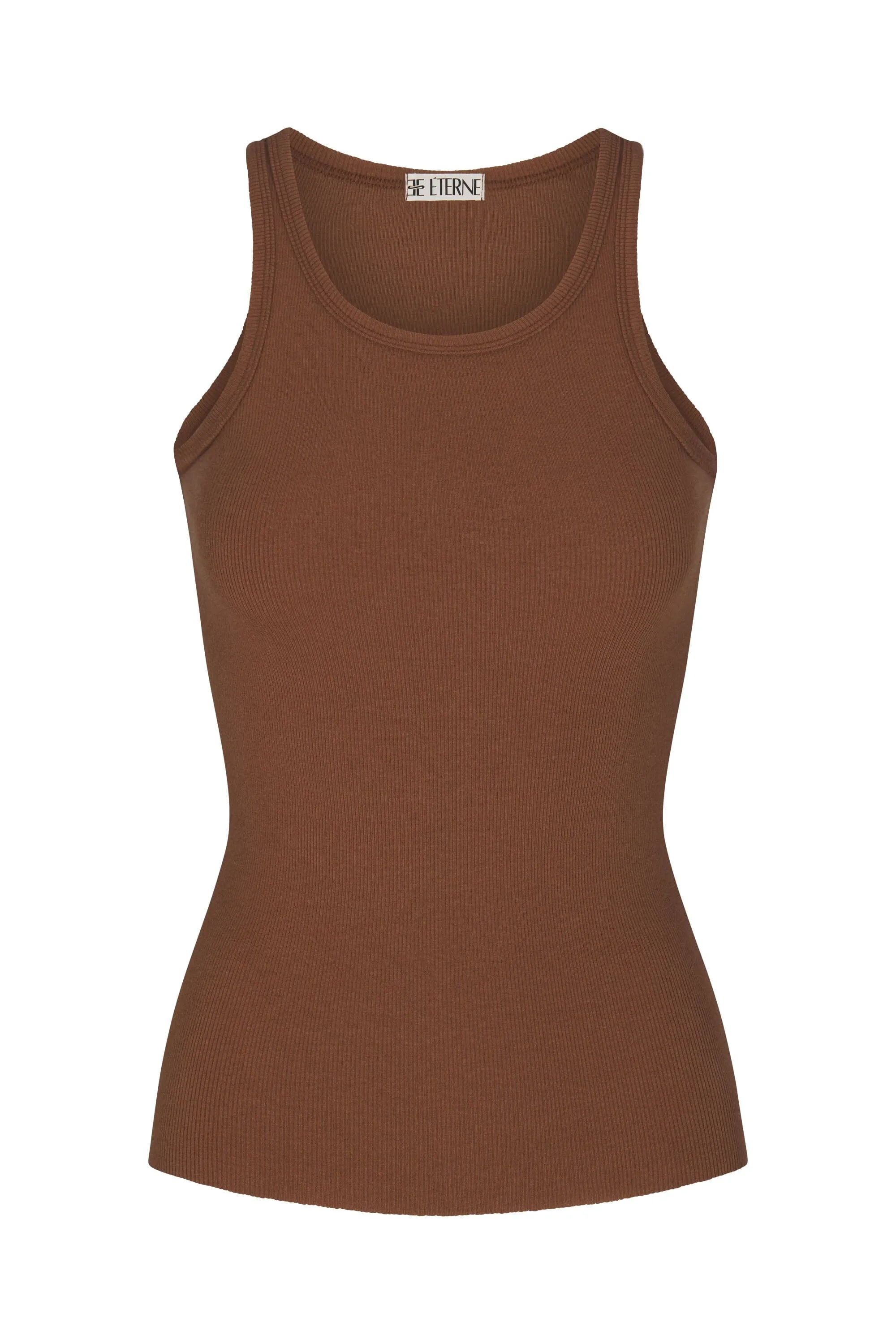HIGH NECK FITTED TANK sold by Eterne product image thumbnail 4
