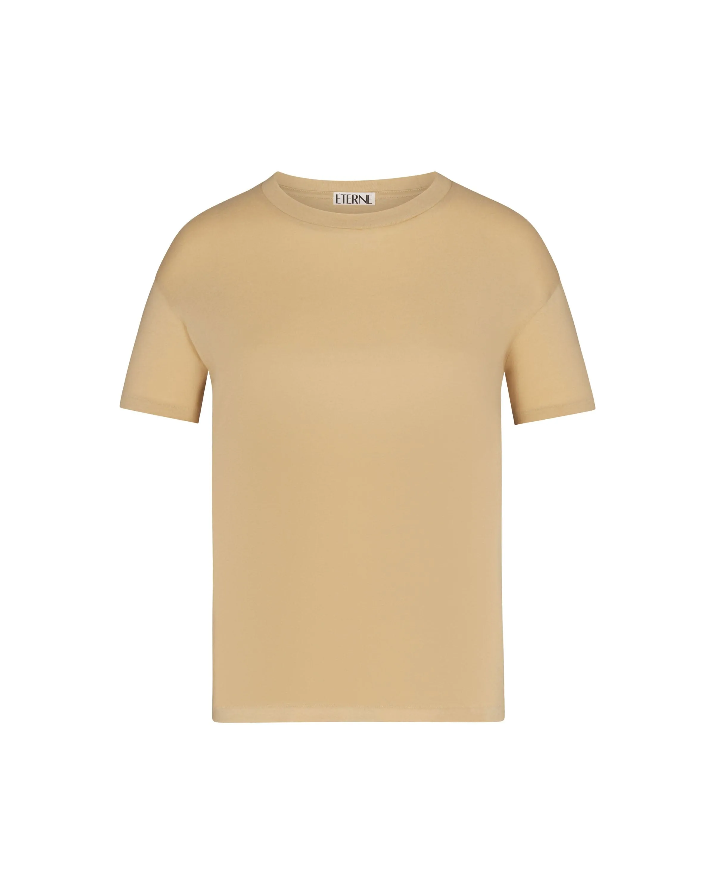 Short Sleeve Boyfriend T-Shirt Sand sold by Eterne