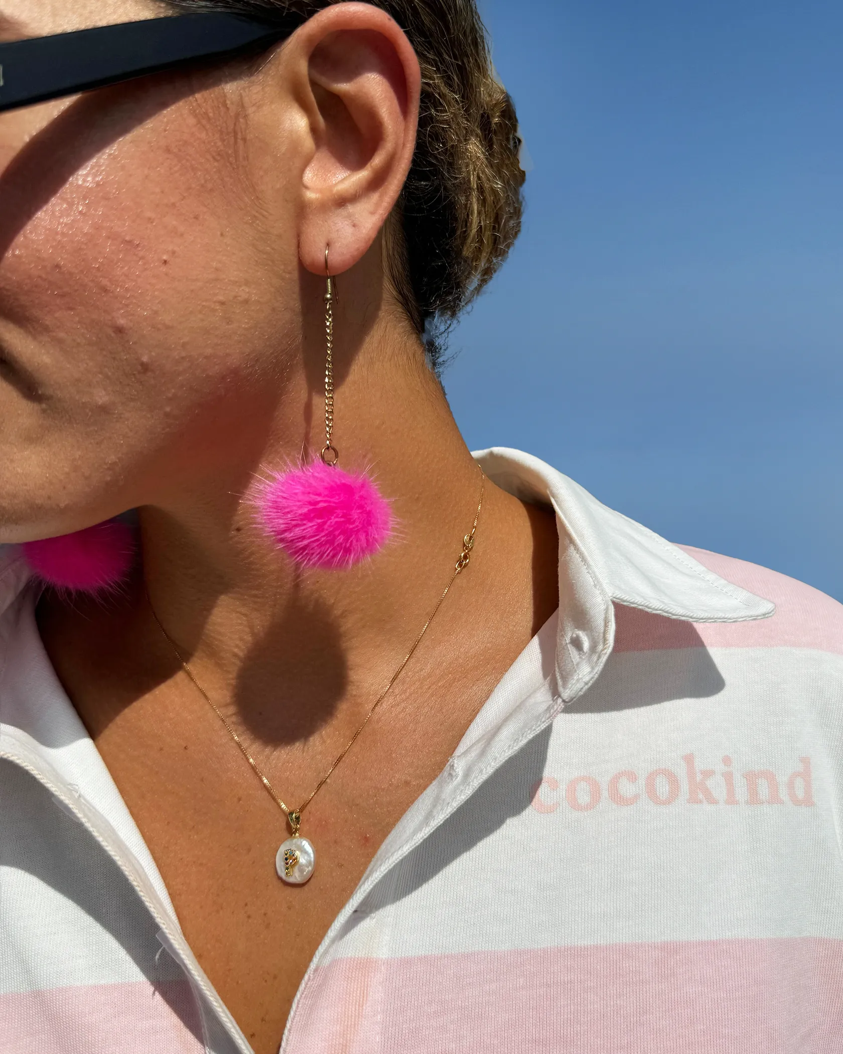club kind pink polo sold by Cocokind product image thumbnail 4