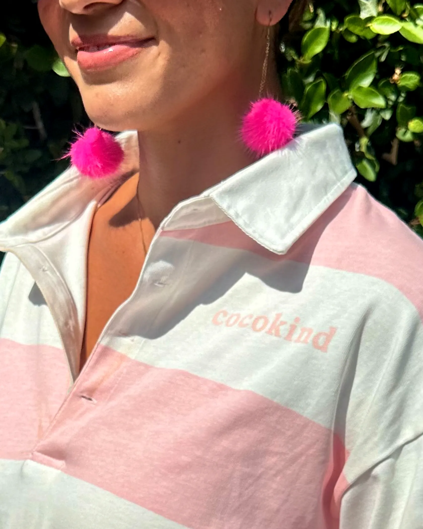 club kind pink polo sold by Cocokind product image thumbnail 3