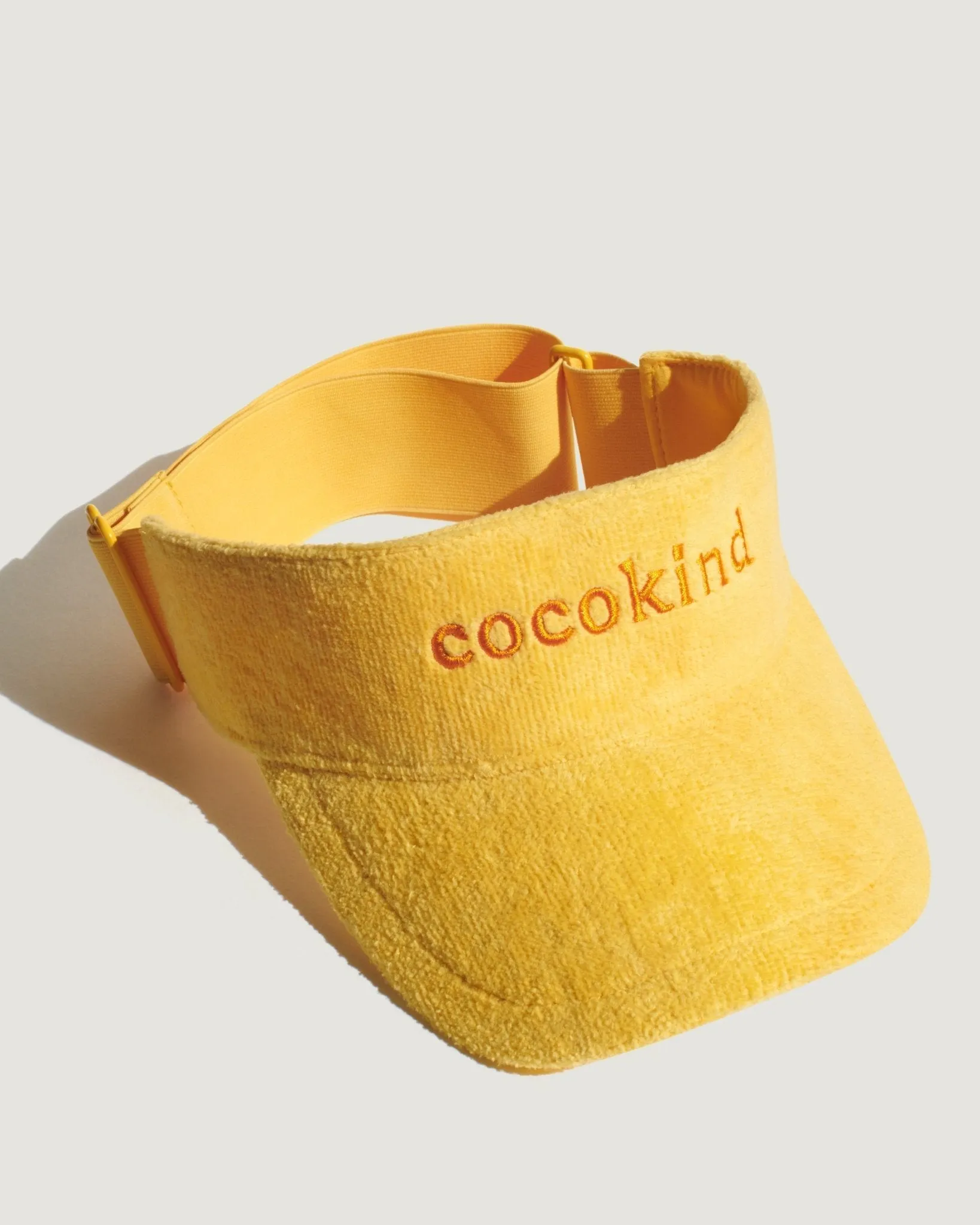 terry cloth visor sold by Cocokind product image thumbnail 2