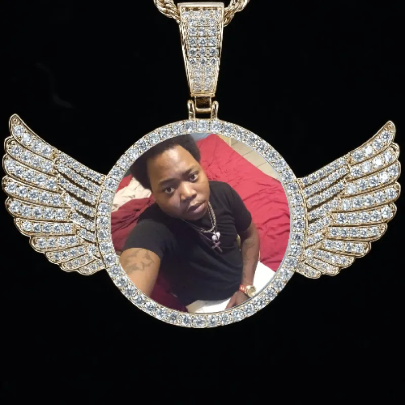 CUSTOM PICTURE PENDANT STYLE-4 sold by The GUU Shop